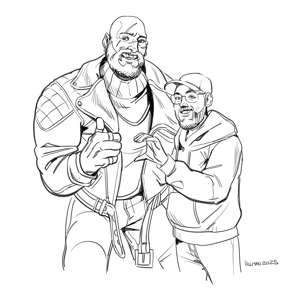 Me and Brock