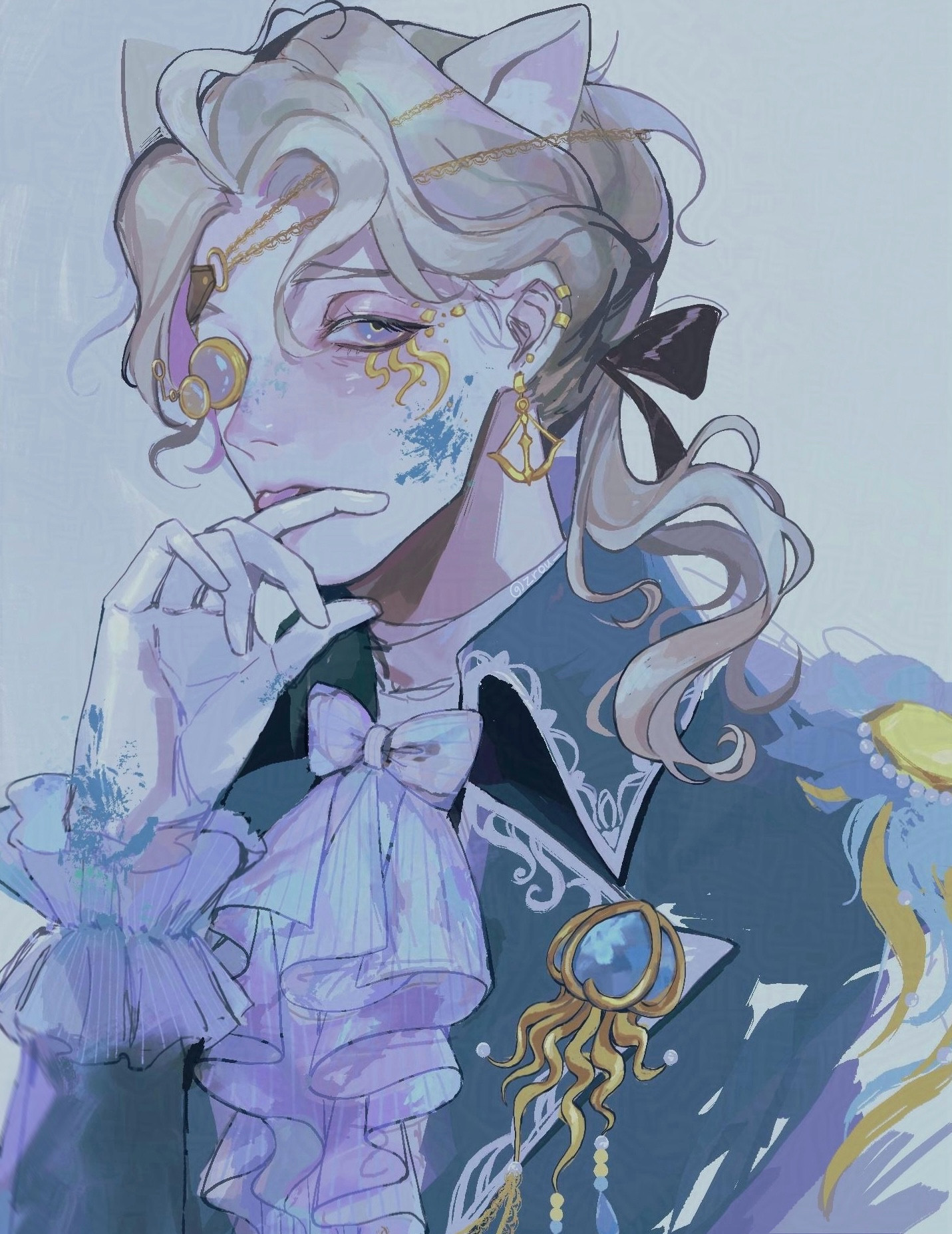 Frederick Kreiburg/composer as Phantom Sail with cat ears from identityV