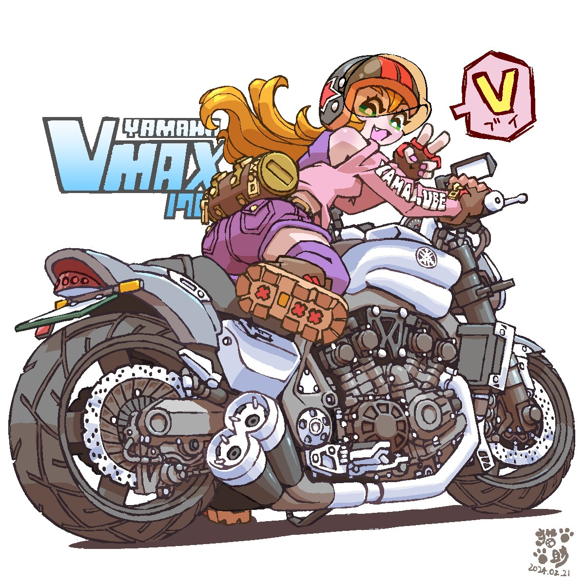 illustration
bikeart motorcycle
YAMAHA VMAX 1700