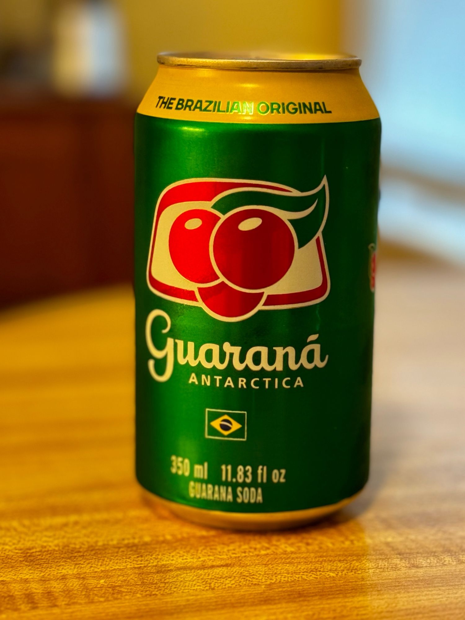 Soft drink can (Guaraná Antarctica)