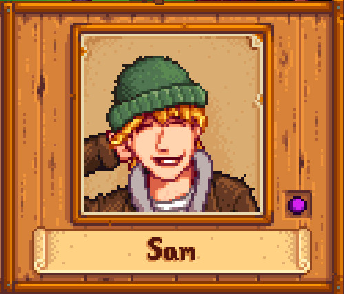 Sam Stardew Valley