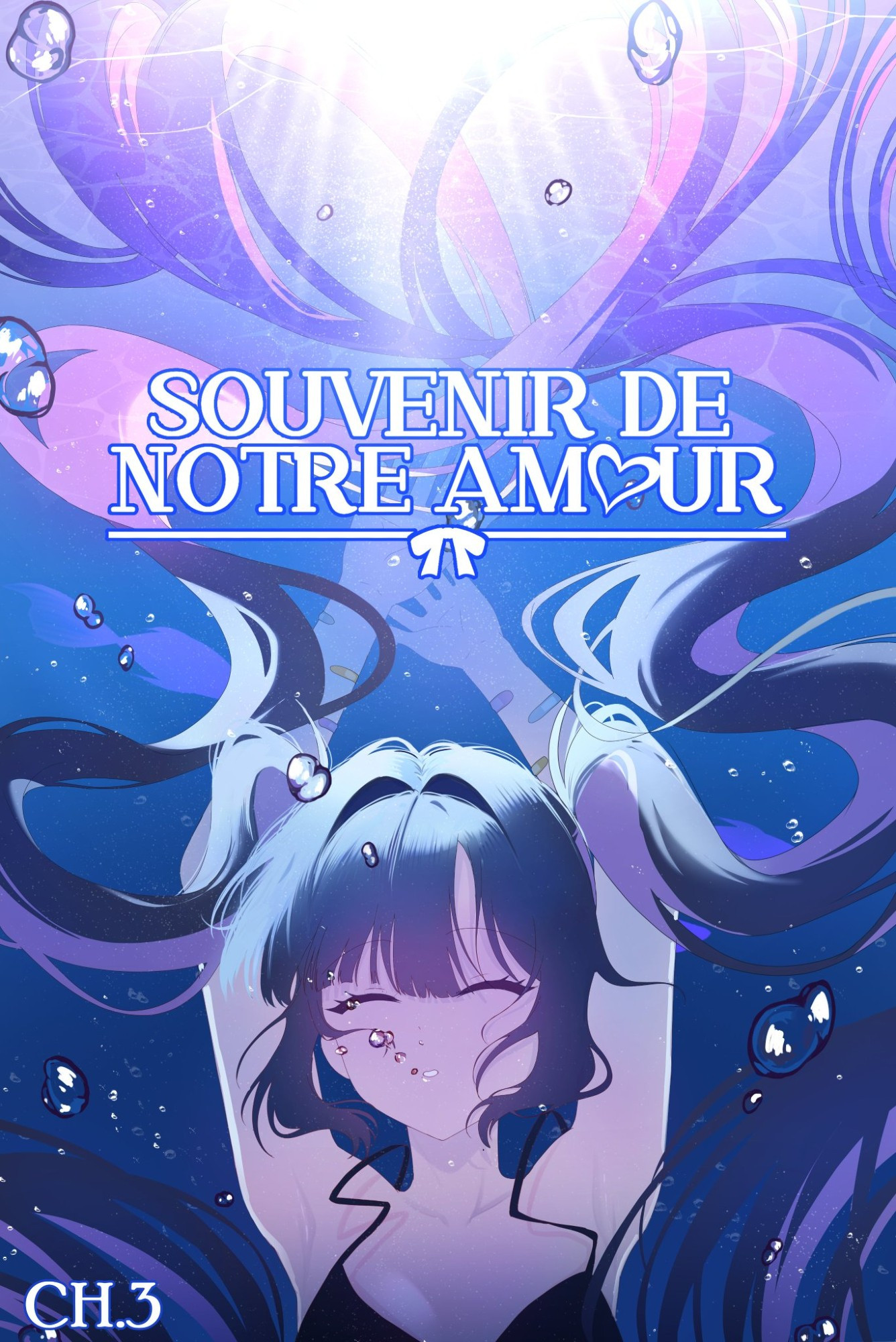 My WEBTOON CANVAS: "Souvenir de notre amour" chapter 3.