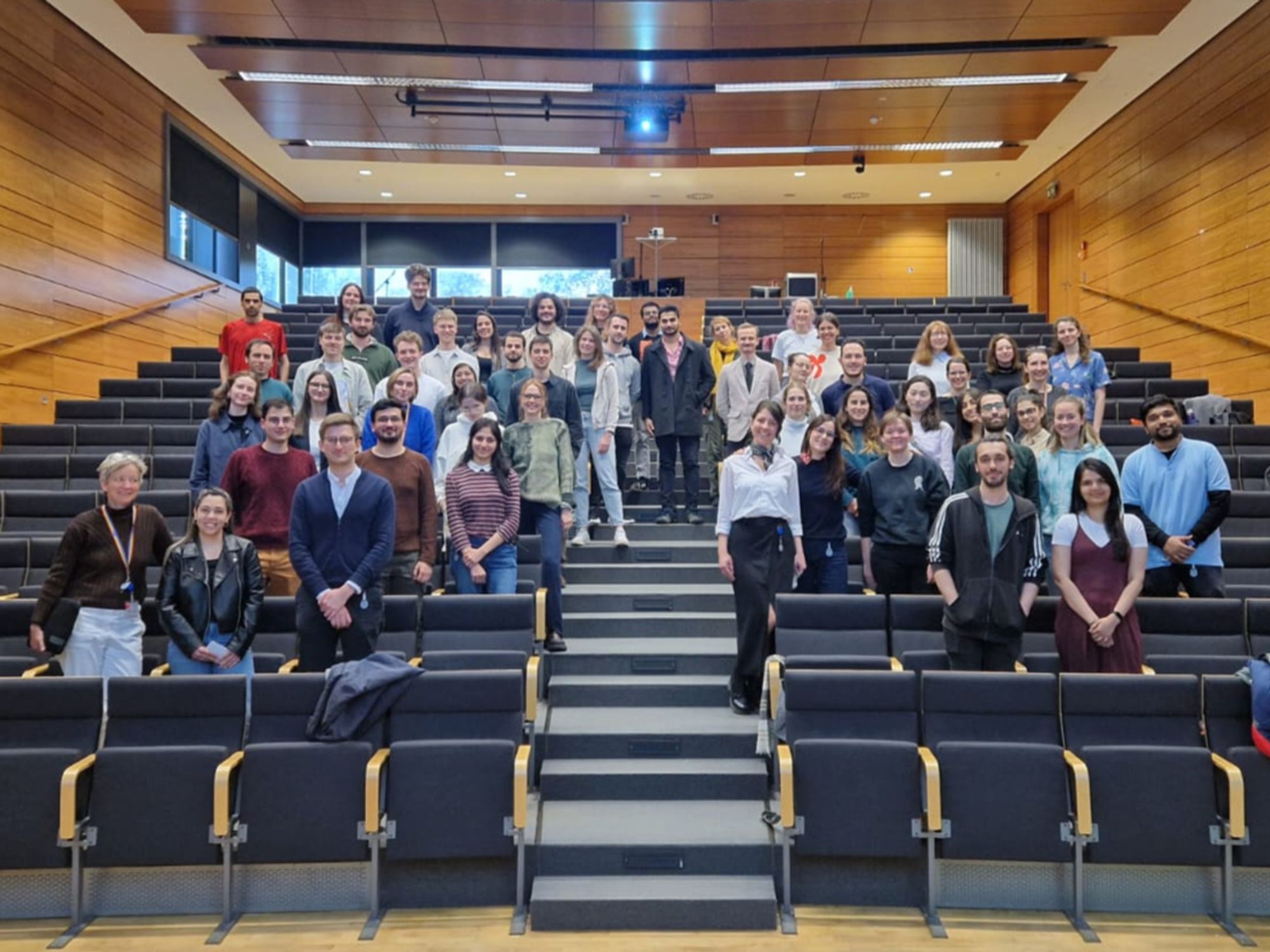 Group photo at today's newbies symposium. © Felix Petermann, Max Delbrück Center