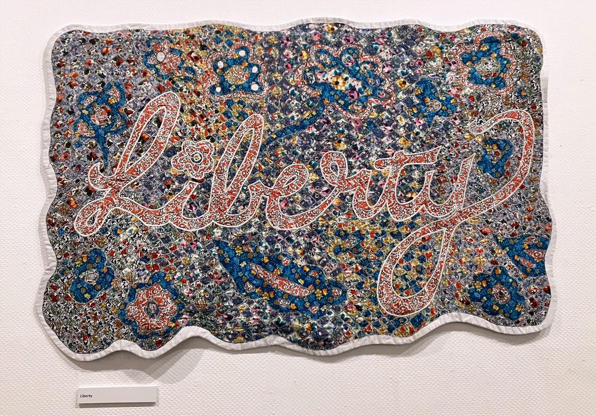 Liberty embroidery by James Fox.