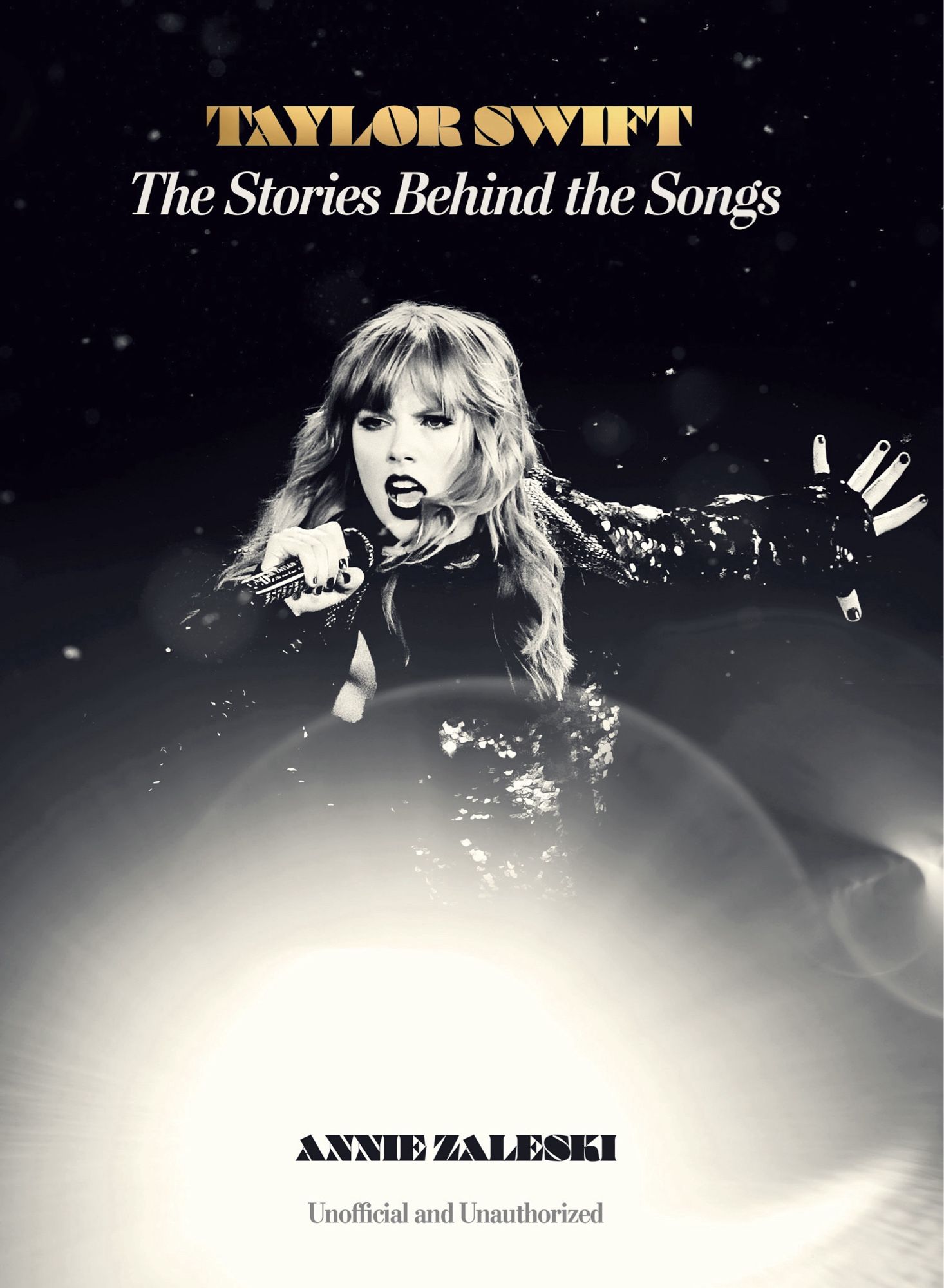 The cover of my taylor swift book