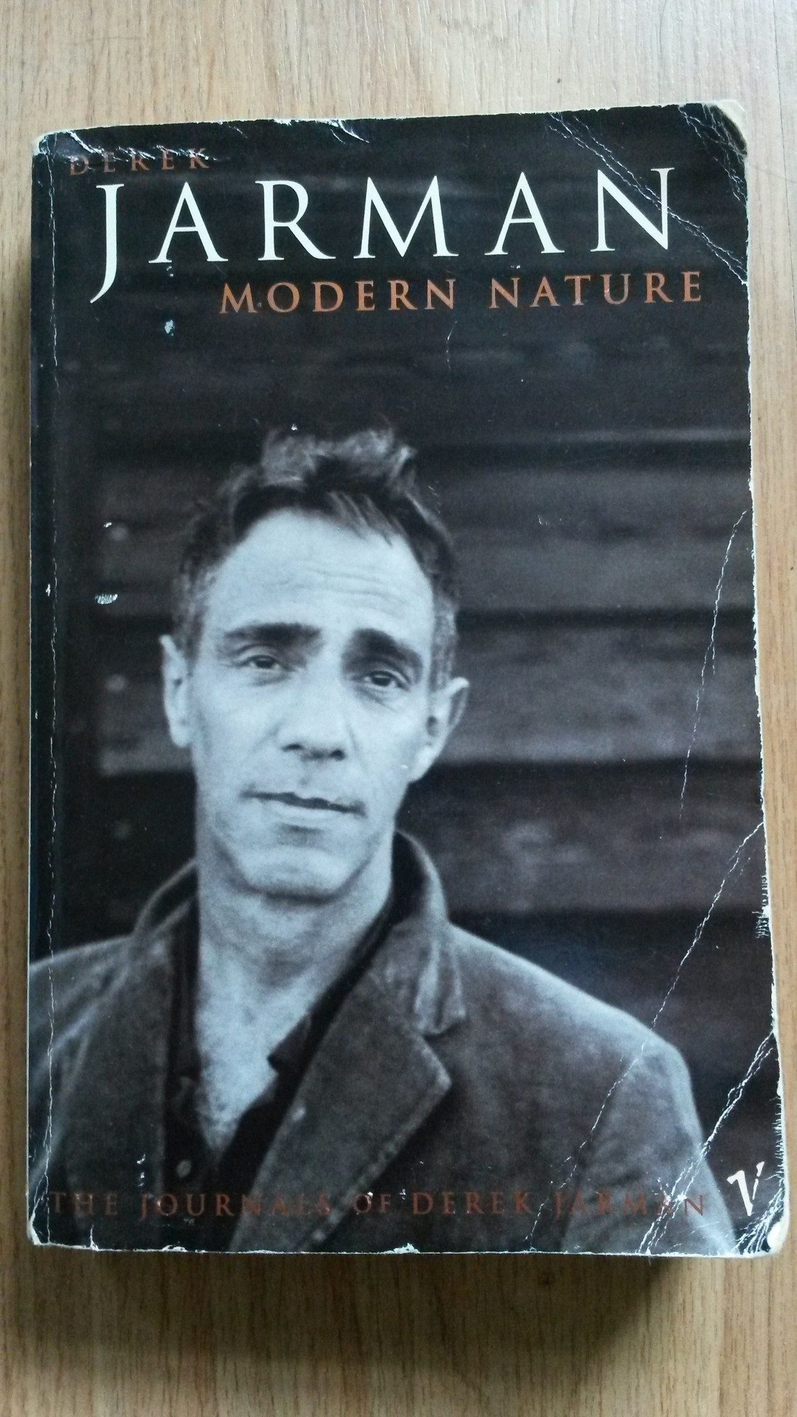 Battered and well thumbed, my copy of Derek Jarman's 'Modern Nature', read when new and since, affecting me in ways I'm still discovering.