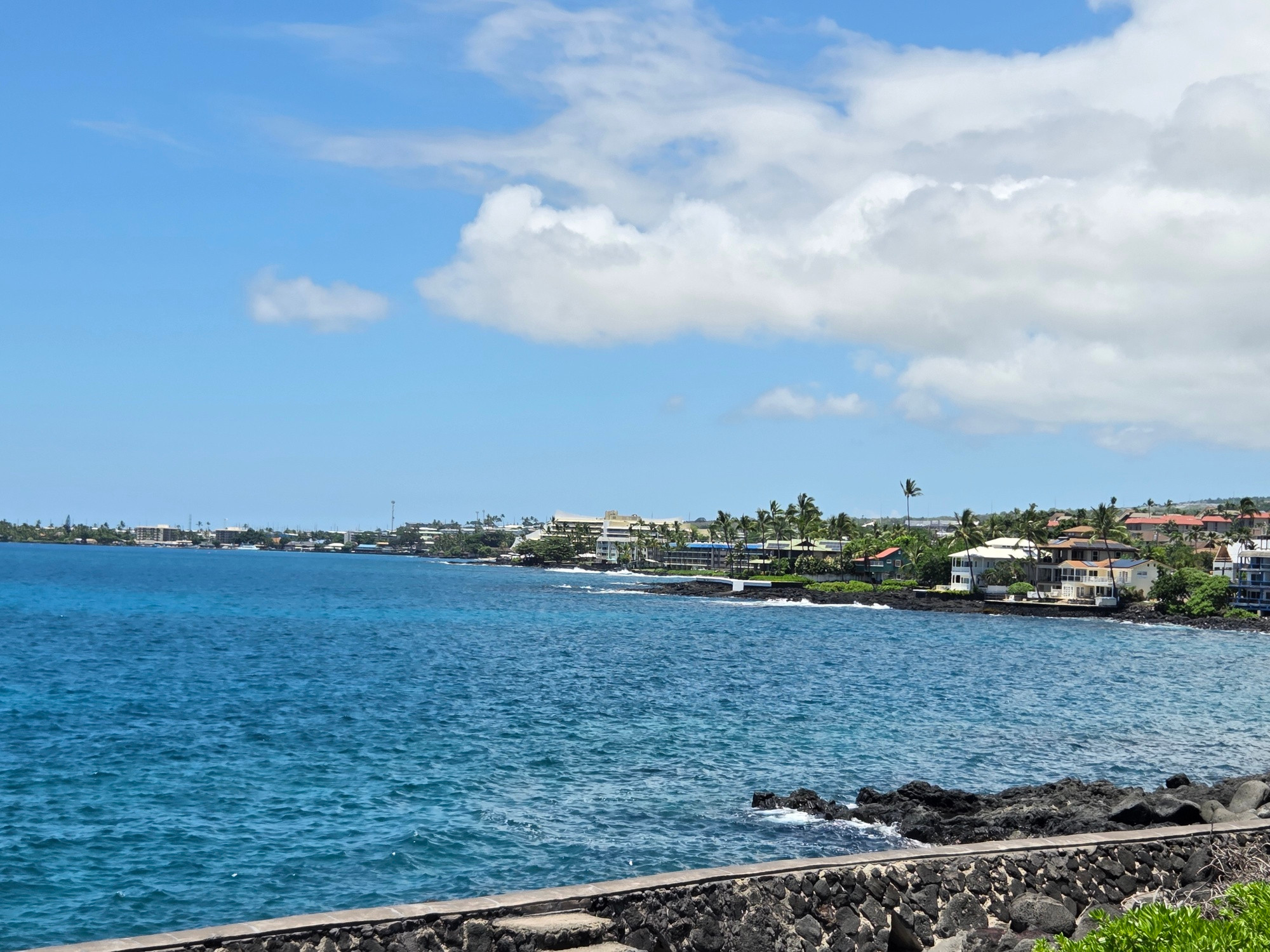 View of Kailua-Kona from the south. 