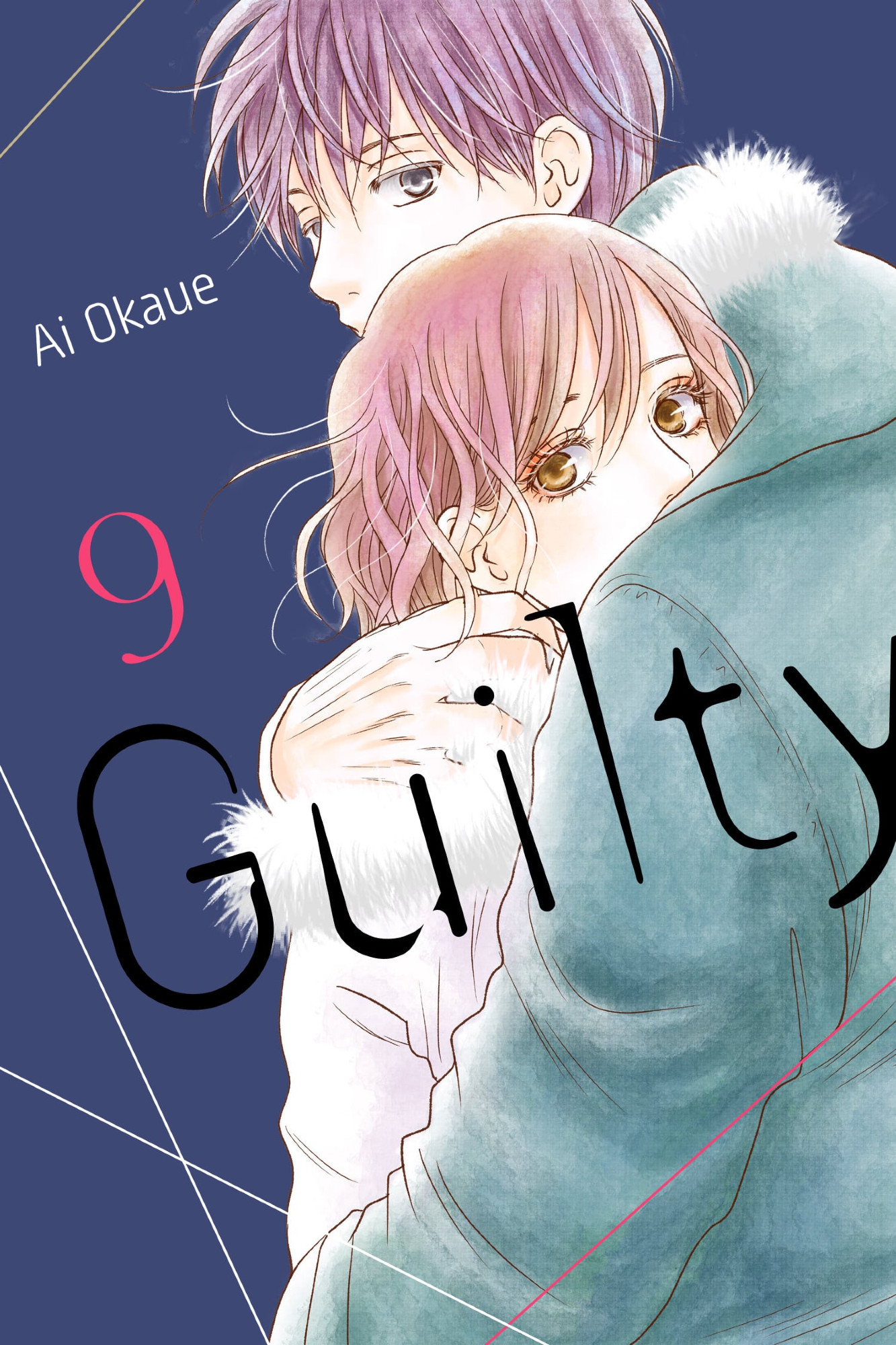 Cover of volume 9 of the manga Guilty, by Ai Okaue.