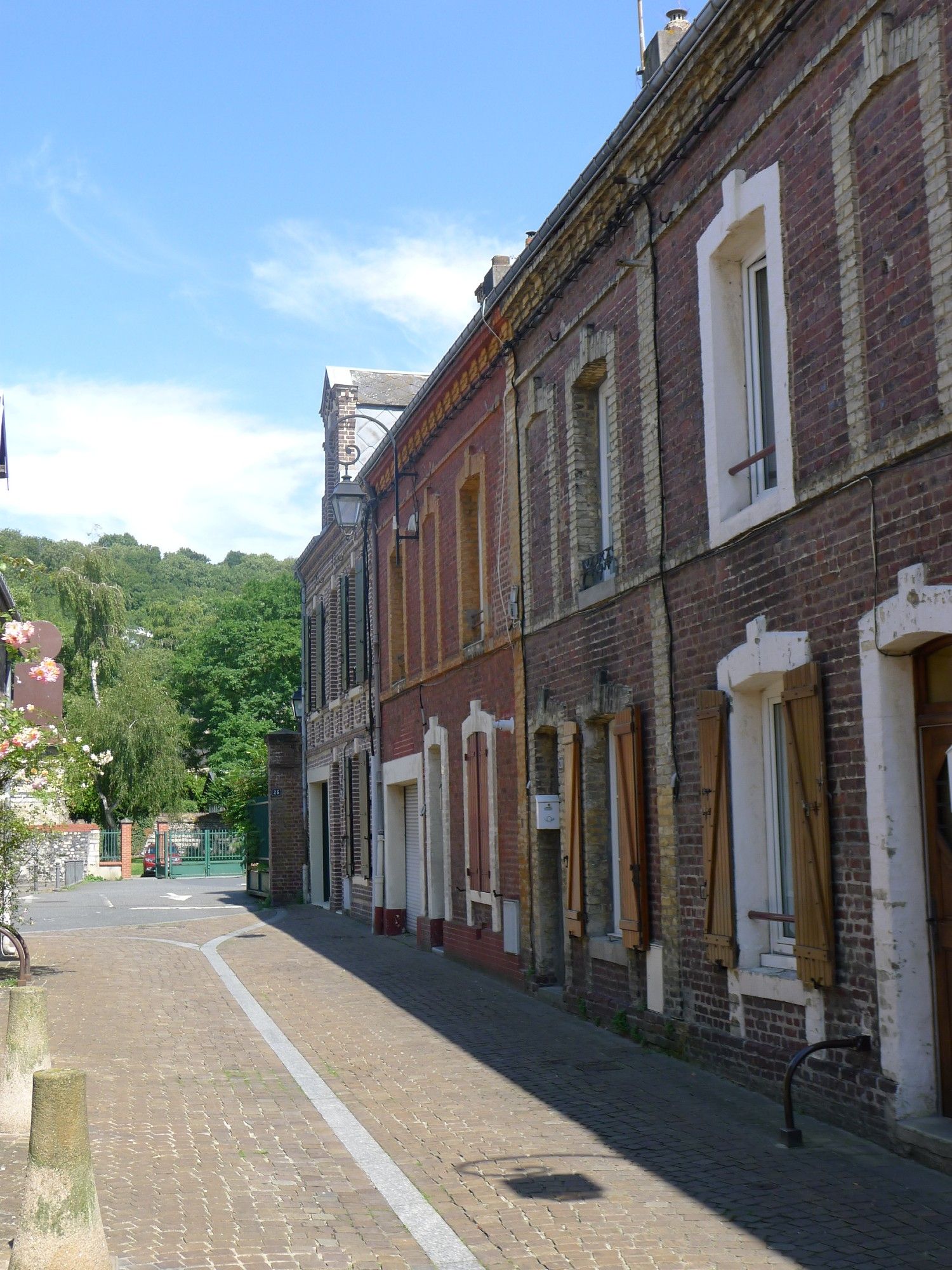 Street in Harfleur