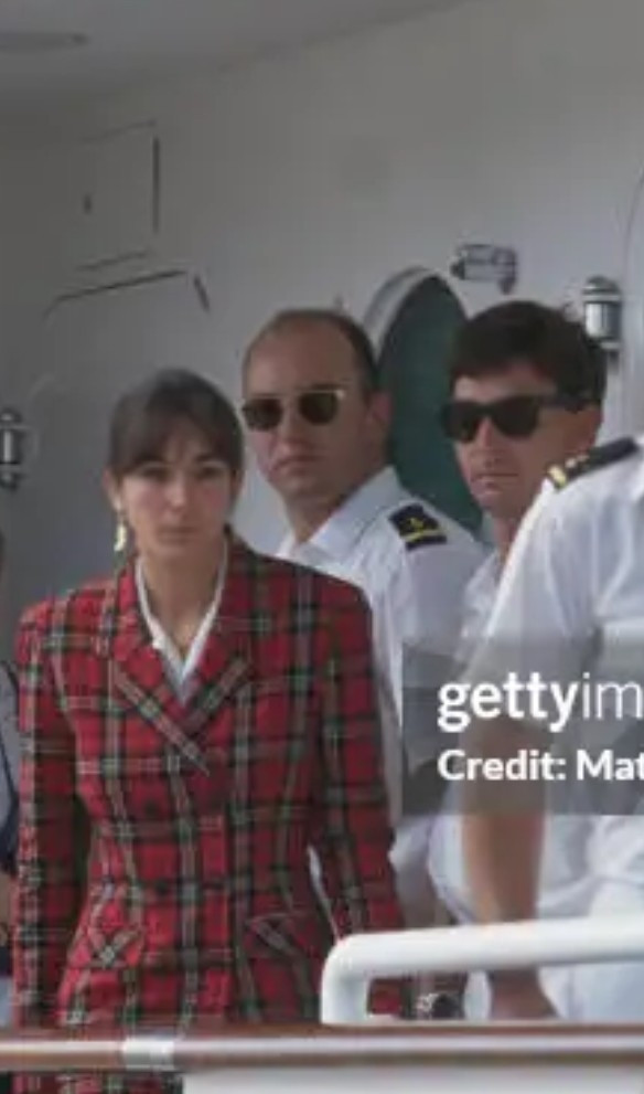 Maxwell with crew on boat
