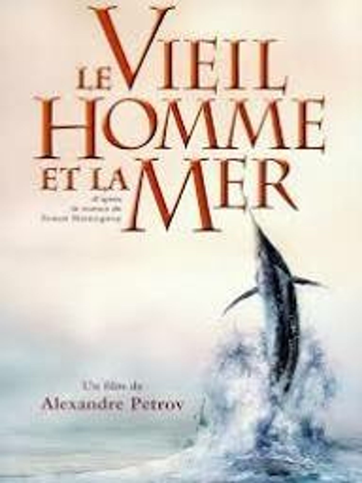 Couverture du livre « Le vieil homme et la mer » d'Ernest Hemingway, paru en 1952.