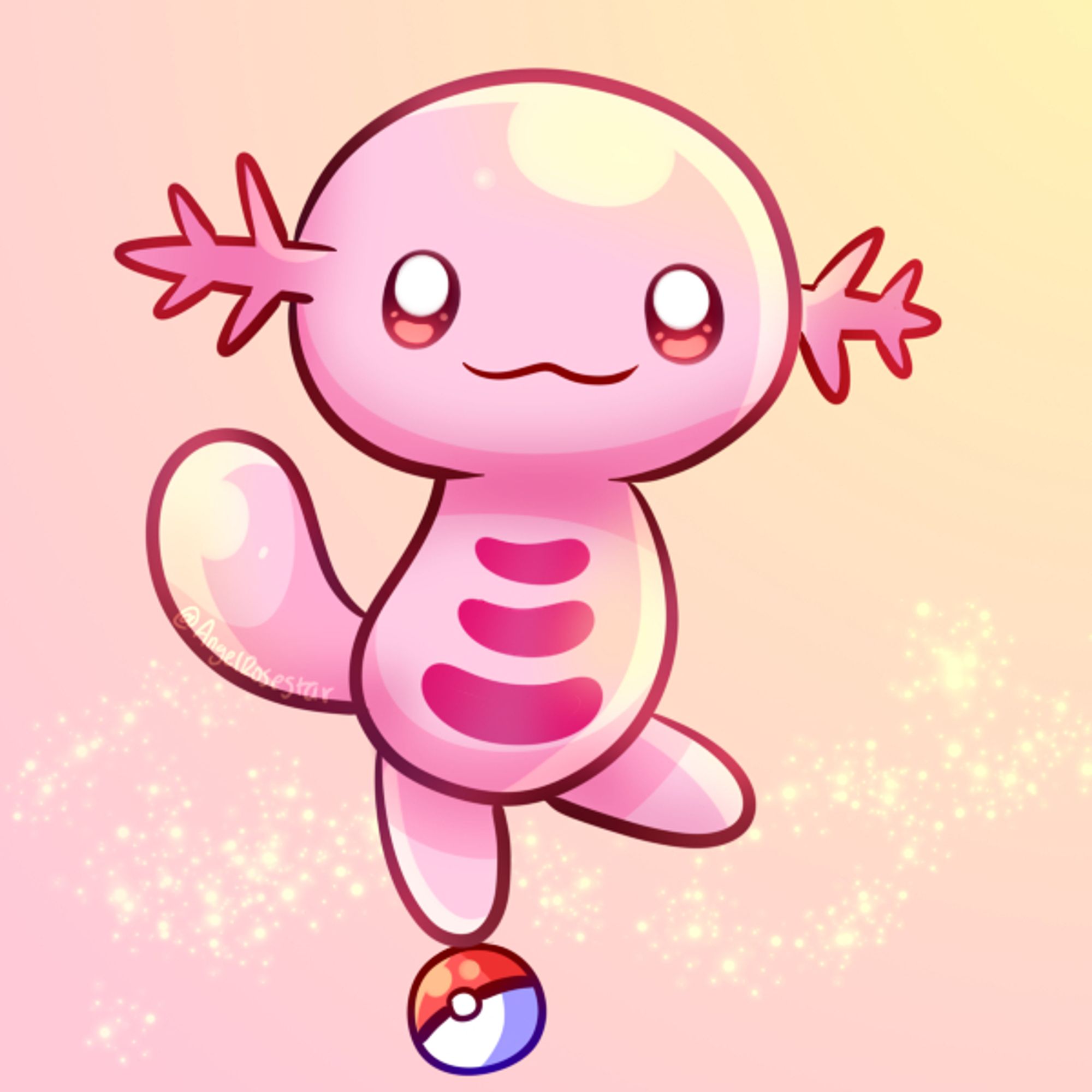 Shiny Wooper from pokemon