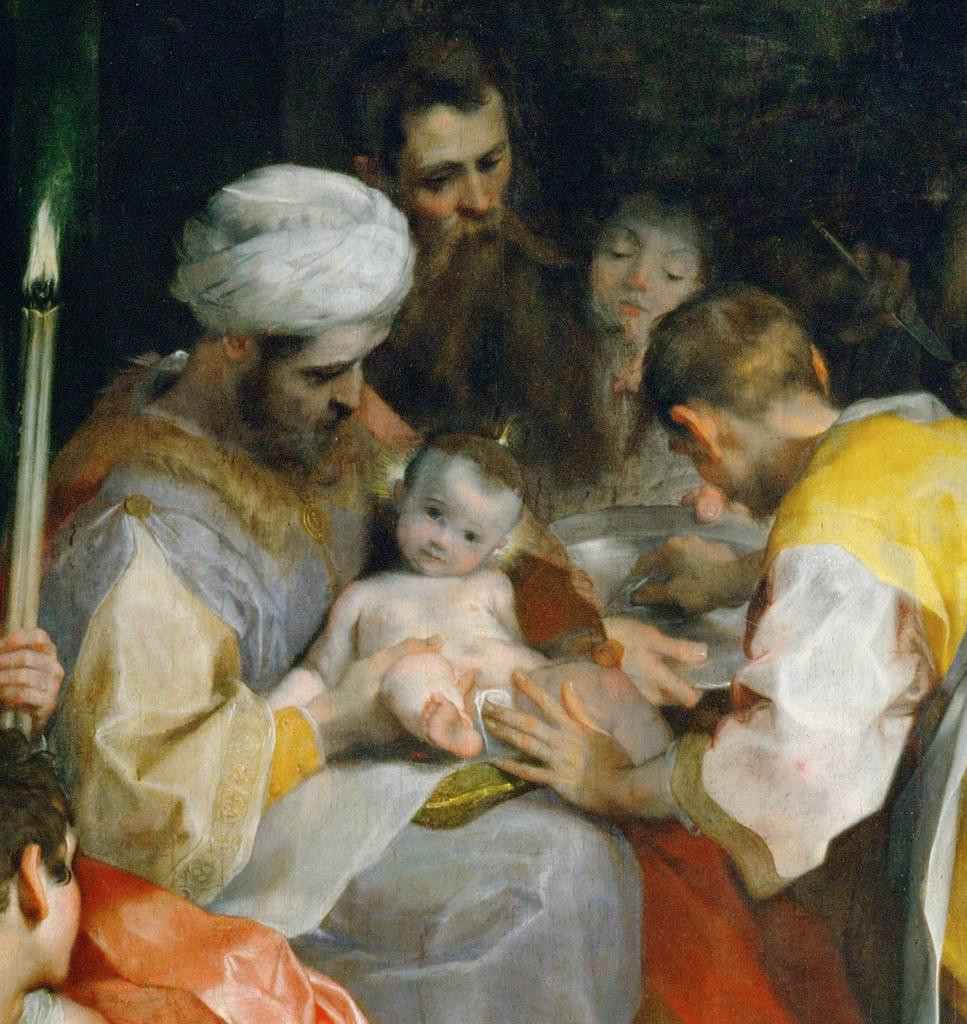 Federico Barocci, Circumcision of Christ (detail),