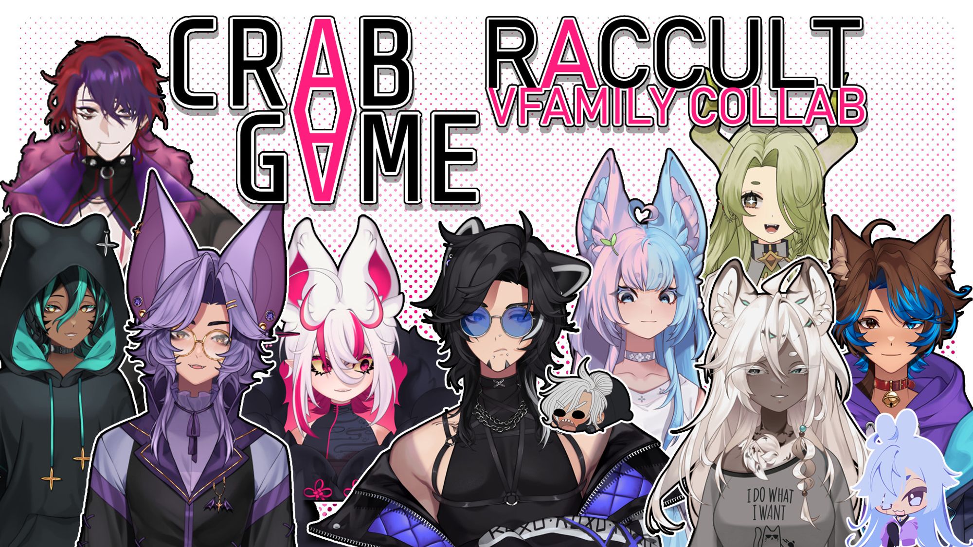 vtuber collab video crab game