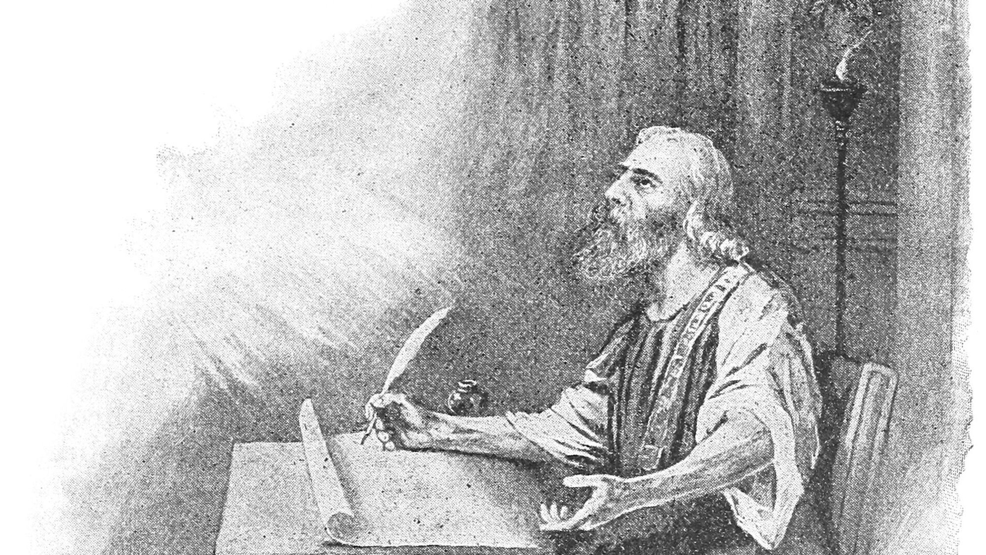 A 19th-century illustration of the prophet Isaiah.