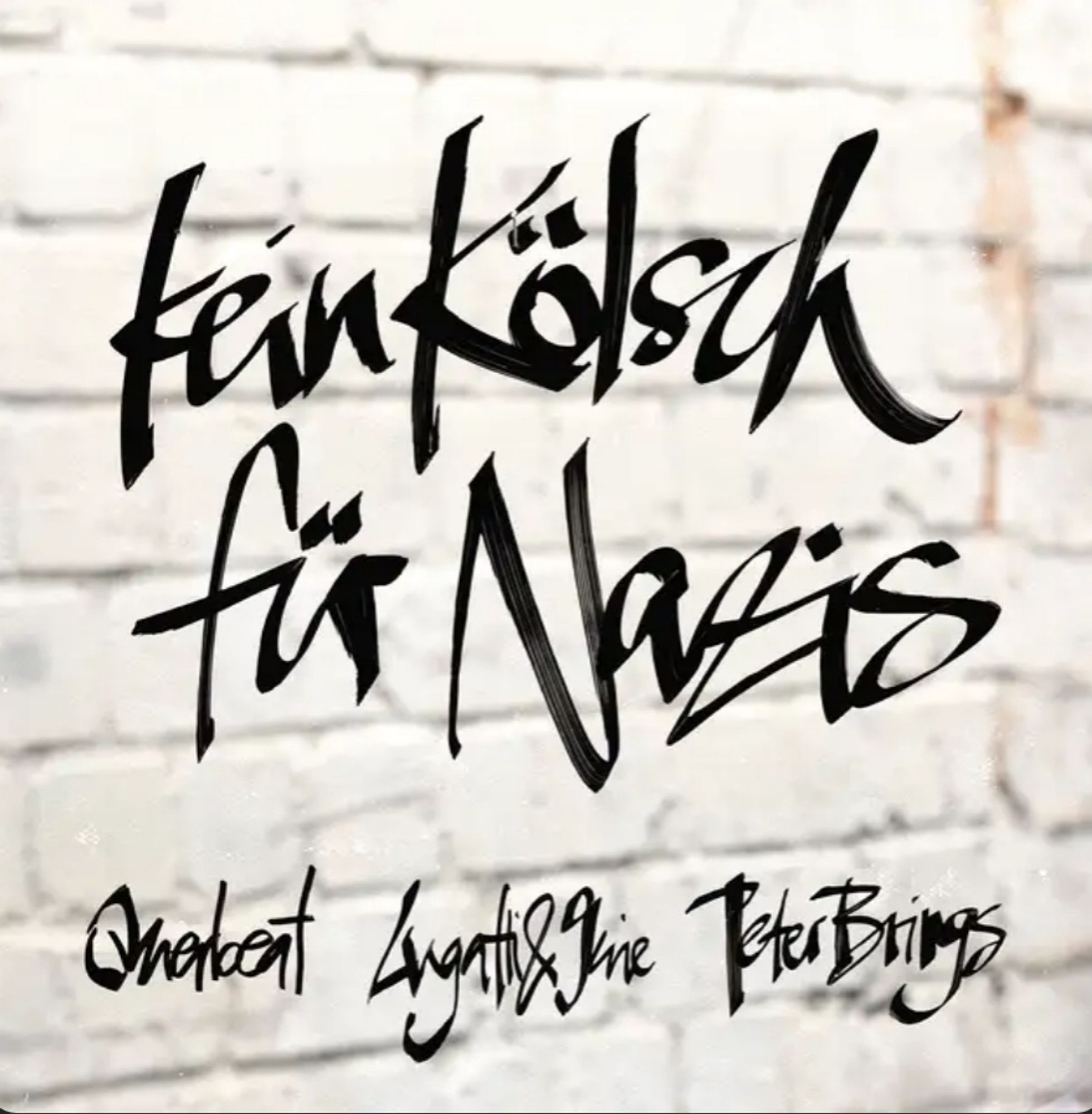 Cover des Liedes "Kein Kölsch für Nazis" von Querbeat, Lugatti & 9ine und Peter Brings