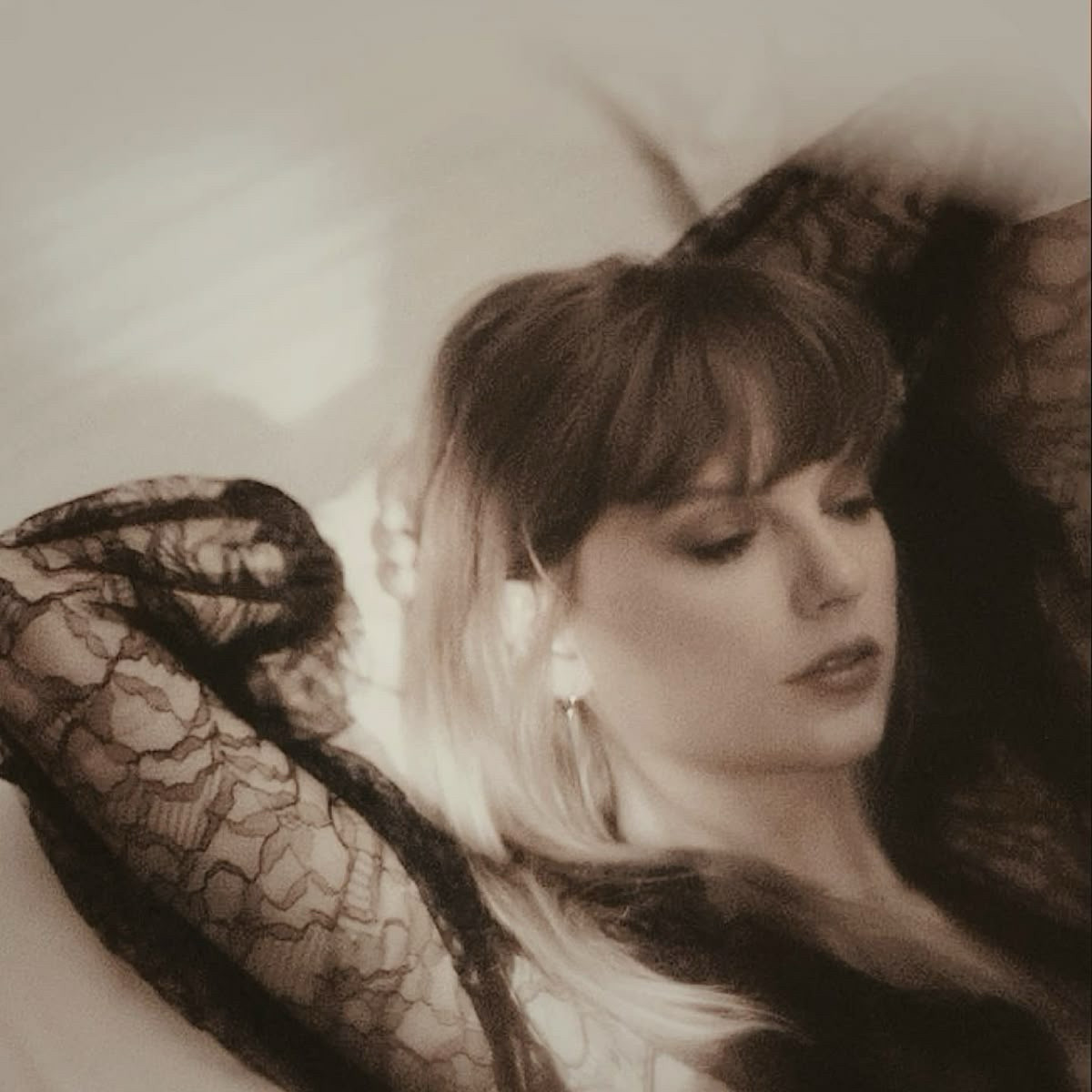 Taylor Swift for the TTPD photoshoot 