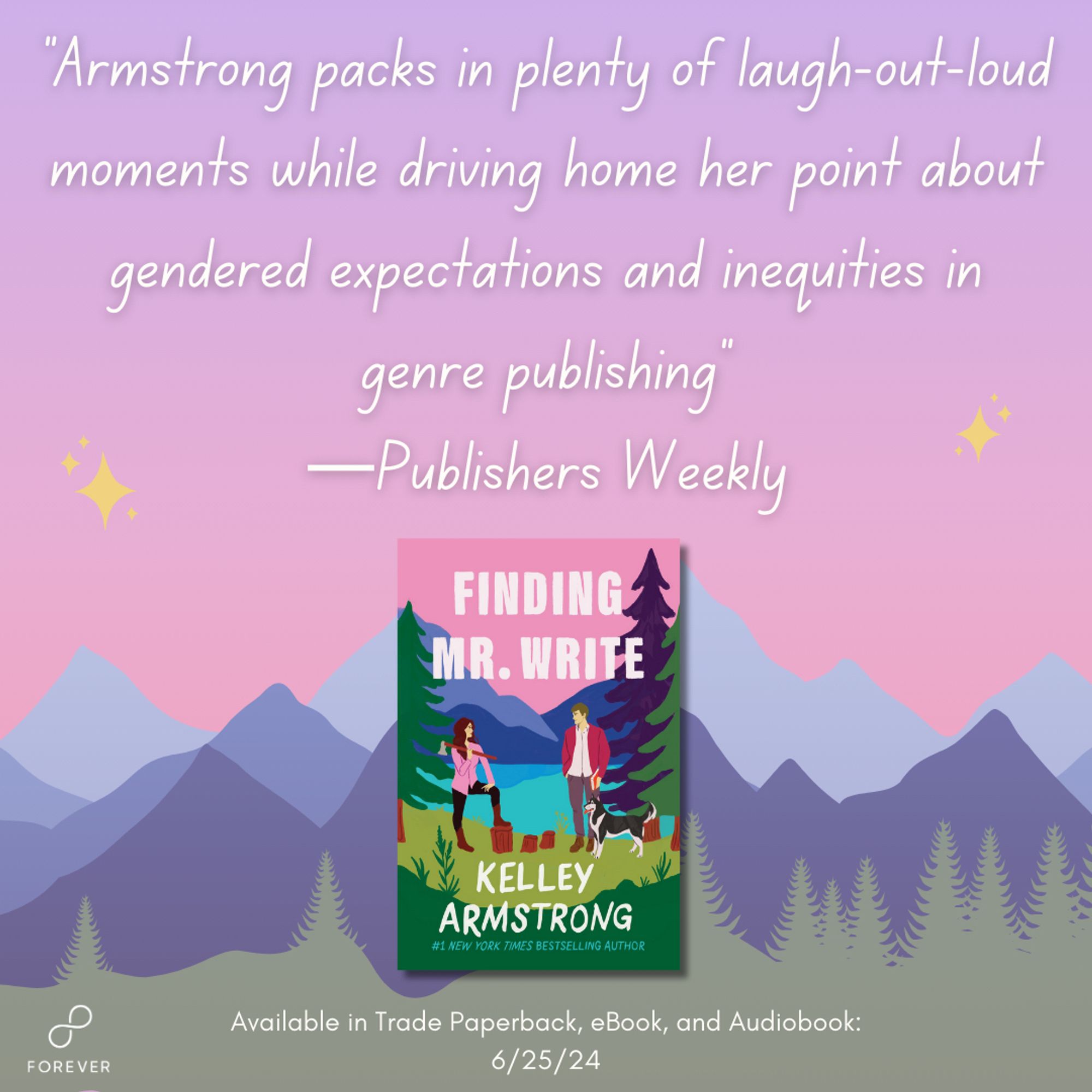 Armstrong packs in plenty of laugh-out-loud moments while driving home her point about gendered expectations and inequities in genre publishing.