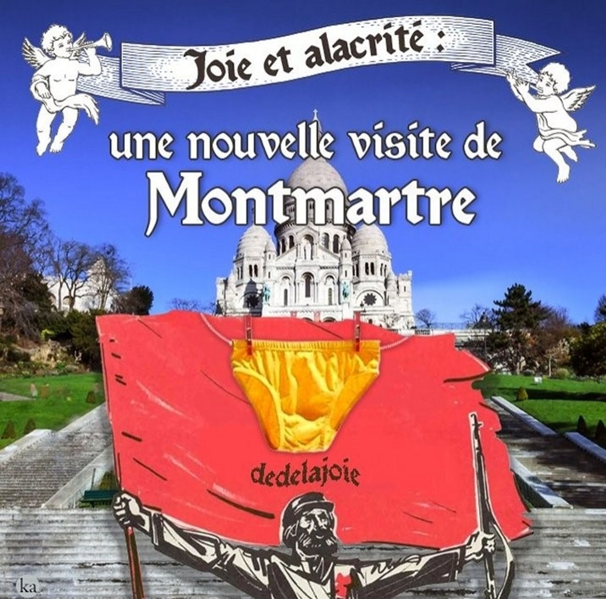 Annonce pour la prochaine visite de Montmartre