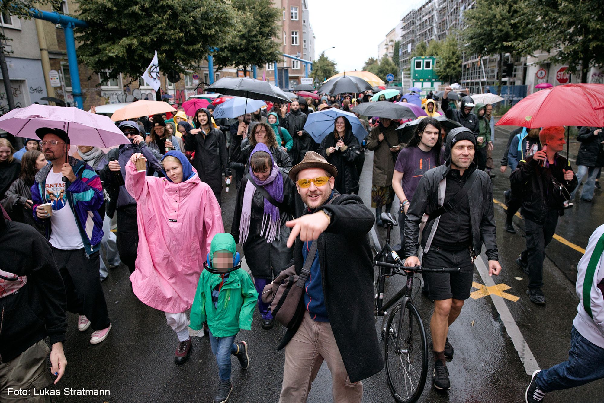 Protestrave A100 wegbassen am 13.9.24 in Berlin gegen den Weiterbau der Stadtautobahn A100