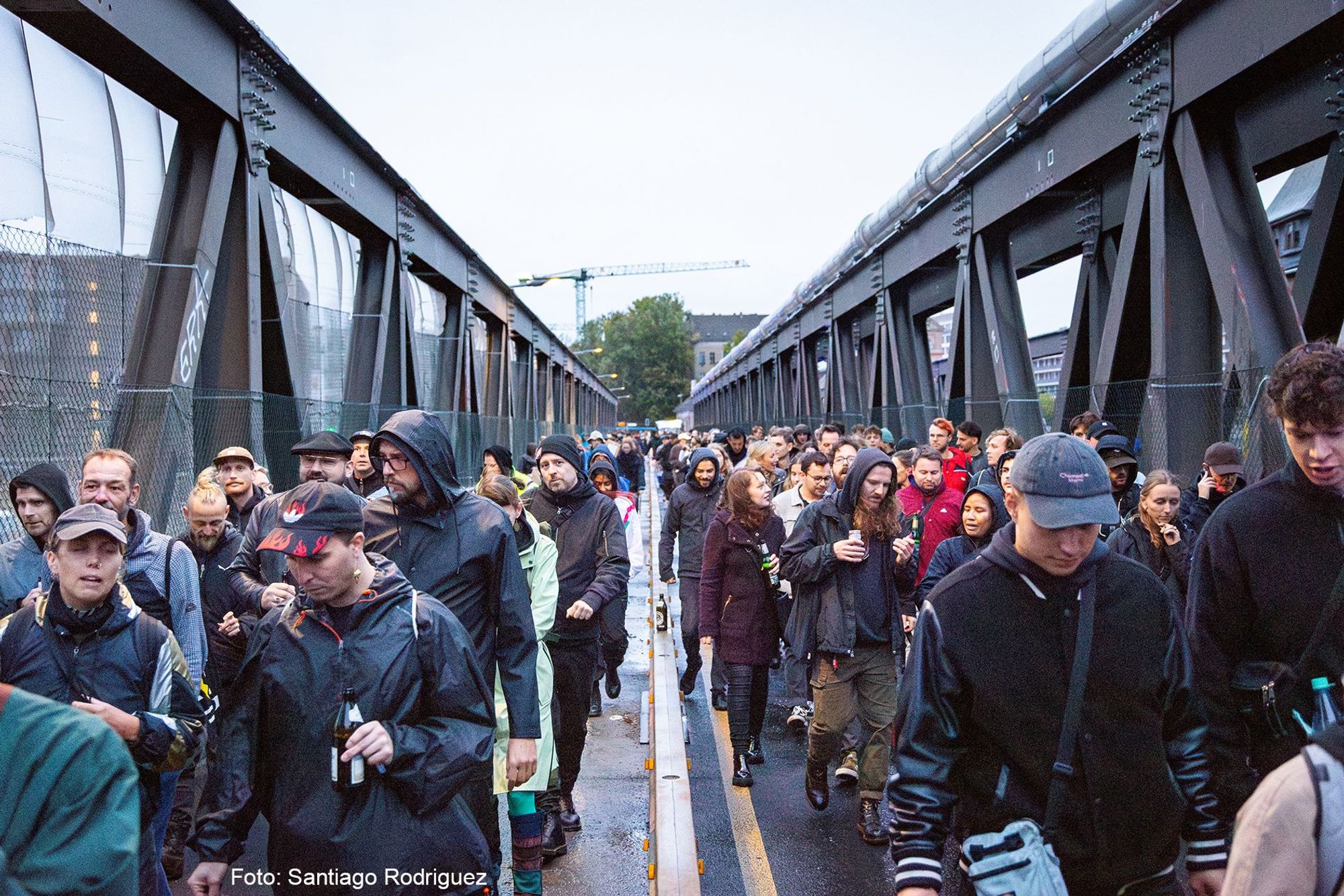 Protestrave A100 wegbassen am 13.9.24 in Berlin gegen den Weiterbau der Stadtautobahn A100