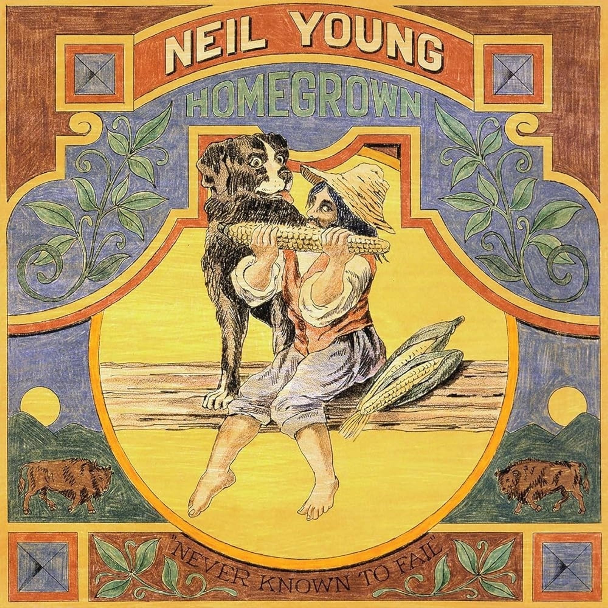 Neil Young - Homegrown album cover.