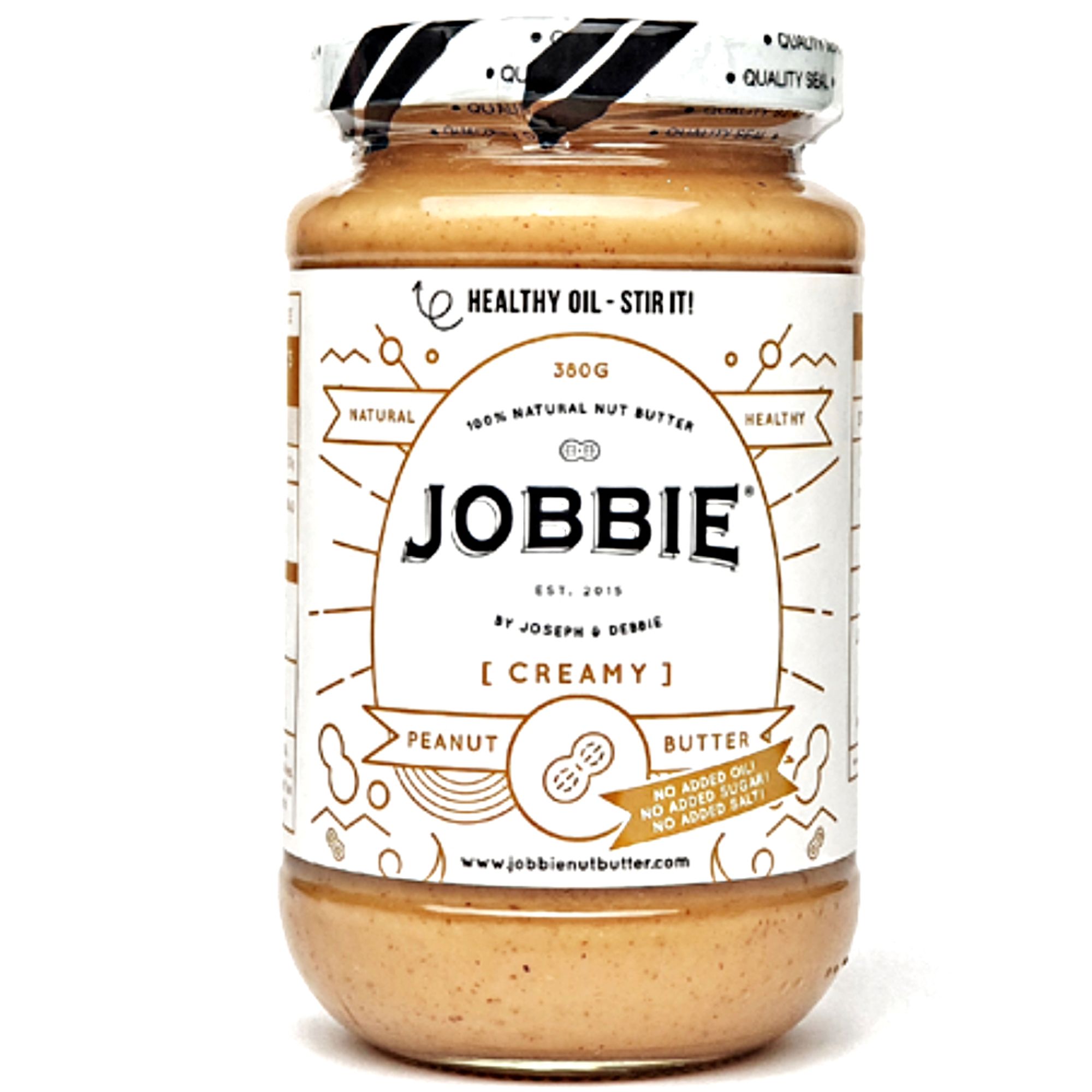 "Jobbie" brand peanut butter