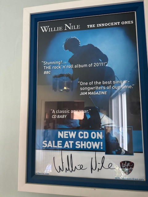 Willie Nile poster from 2011.