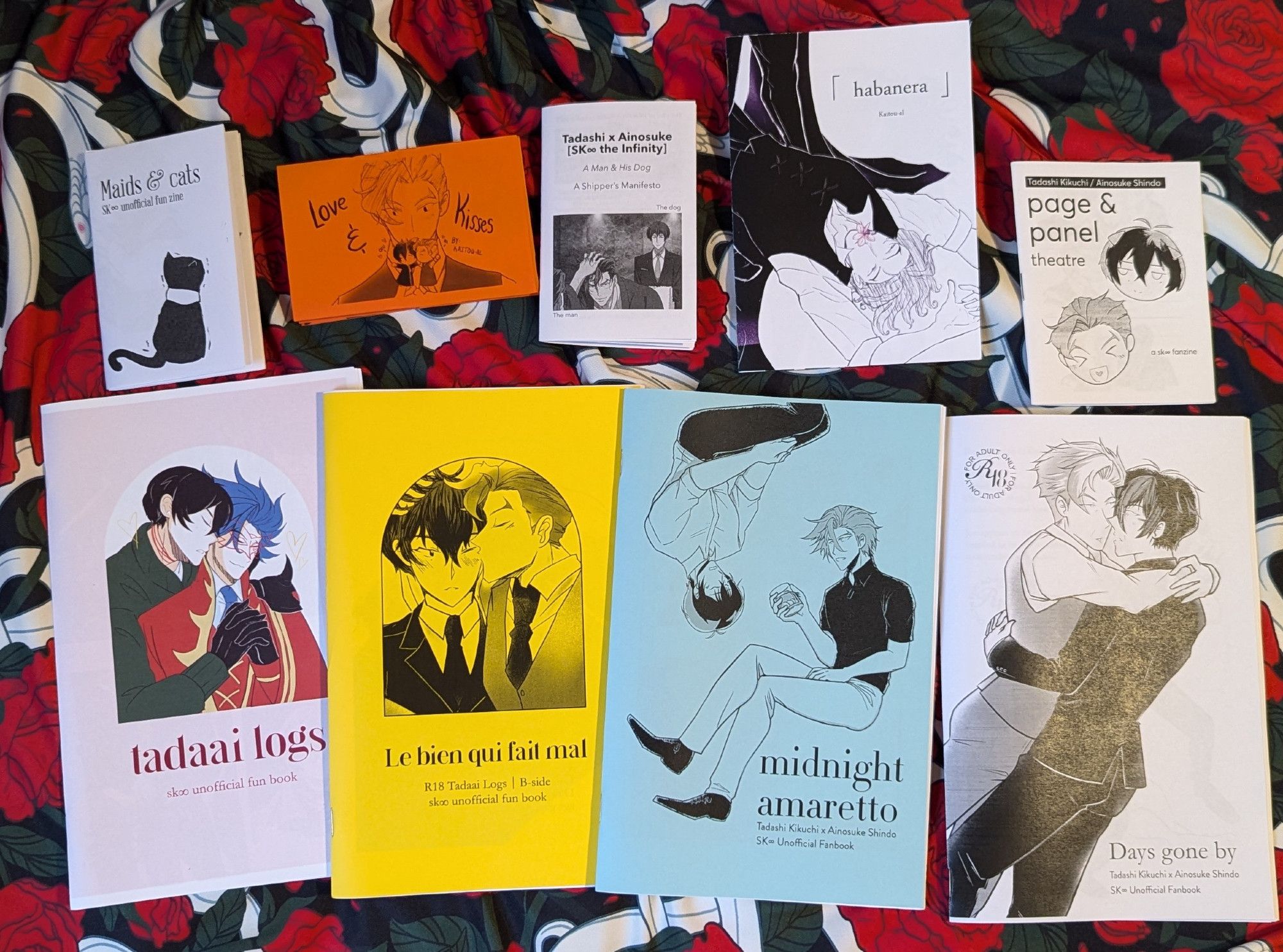 9 different tadaai zines