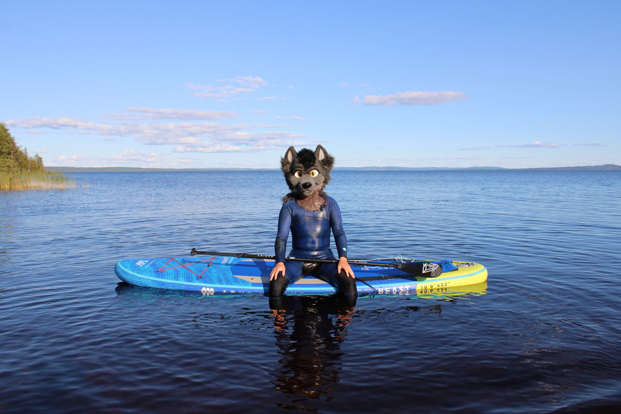 Szurky furry wetsuit