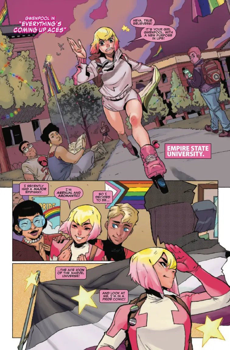 Gwenpool in Marvel Voices: Pride