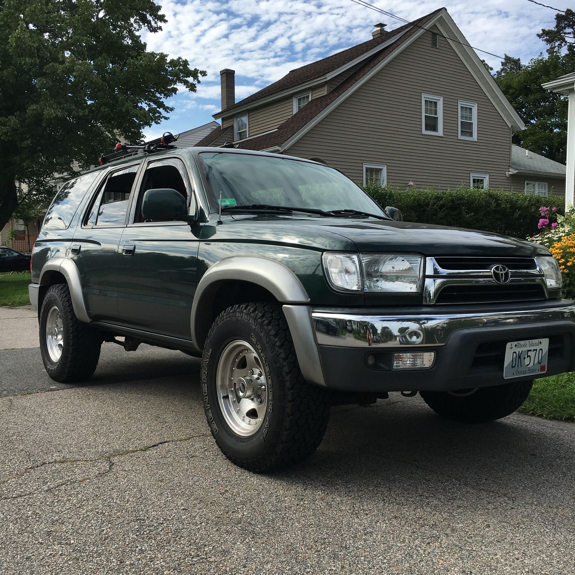 ‘02 4Runner SR5, Imperial Jade Mica.