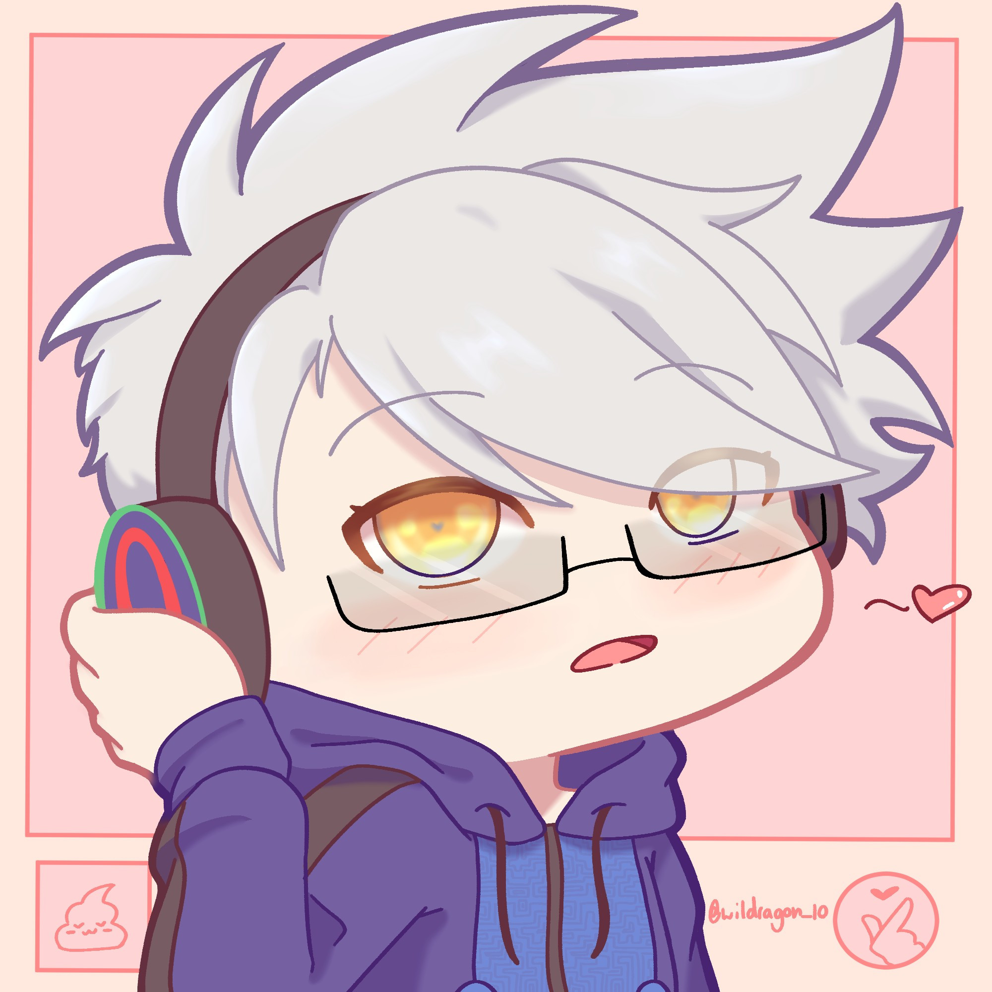 Fools_Arcana headshot chibi commission