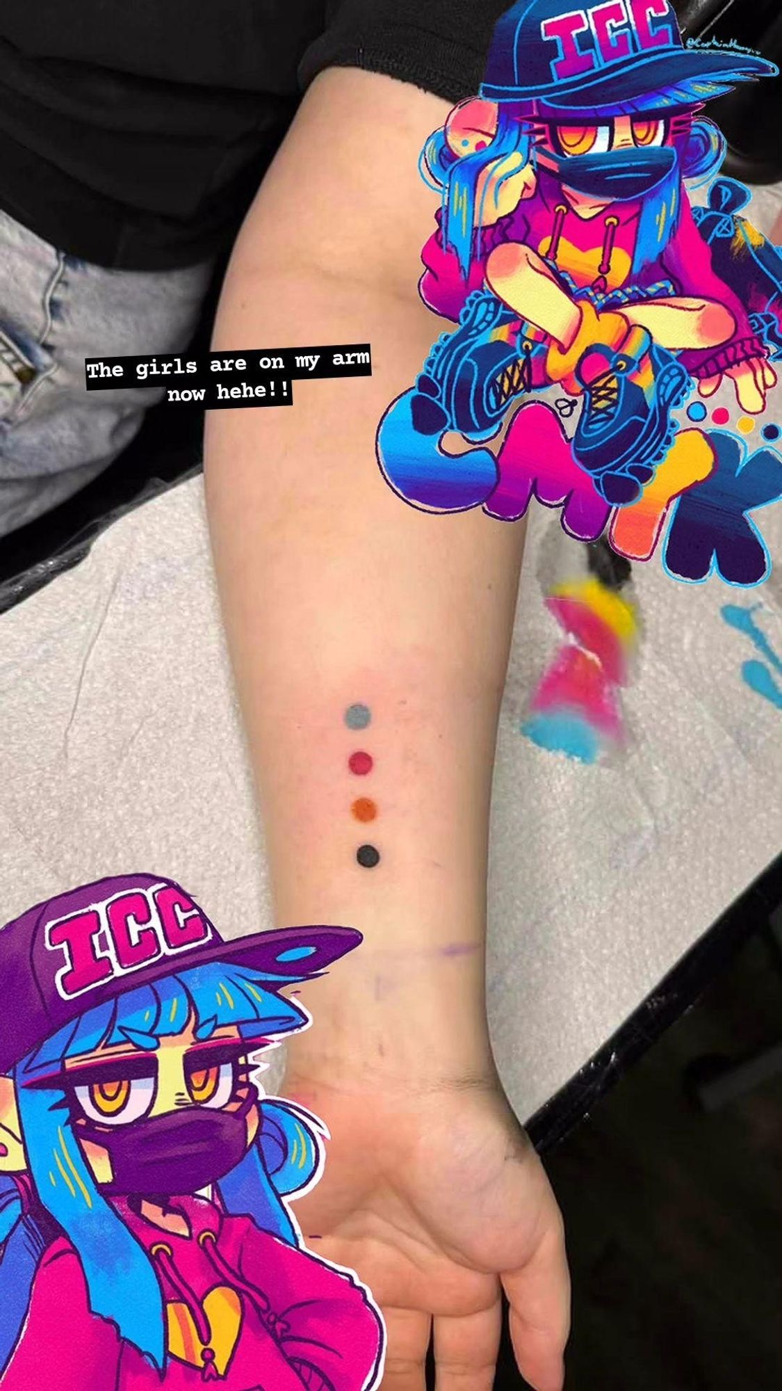 CMYK Tattoo