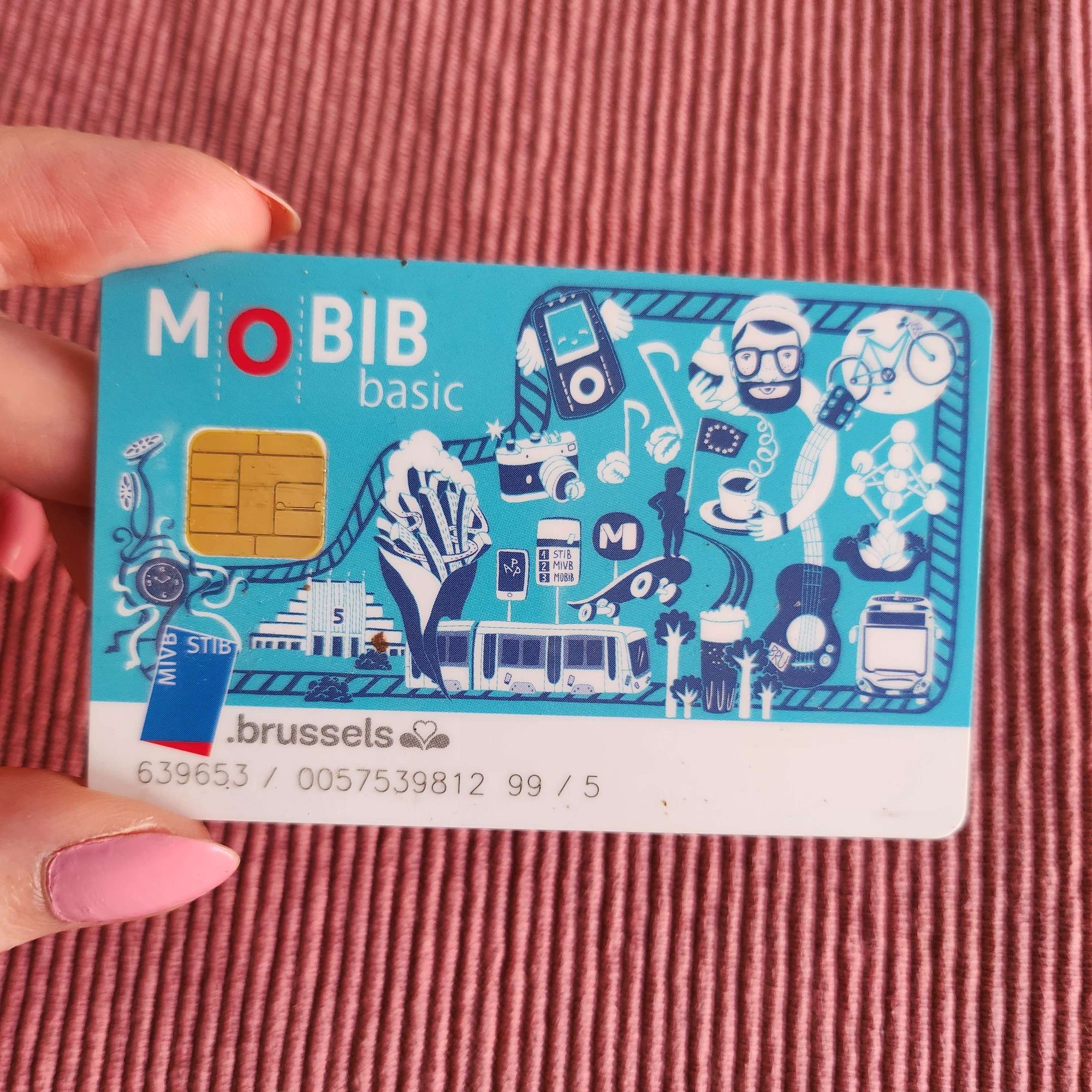 A MOBIB travel pass