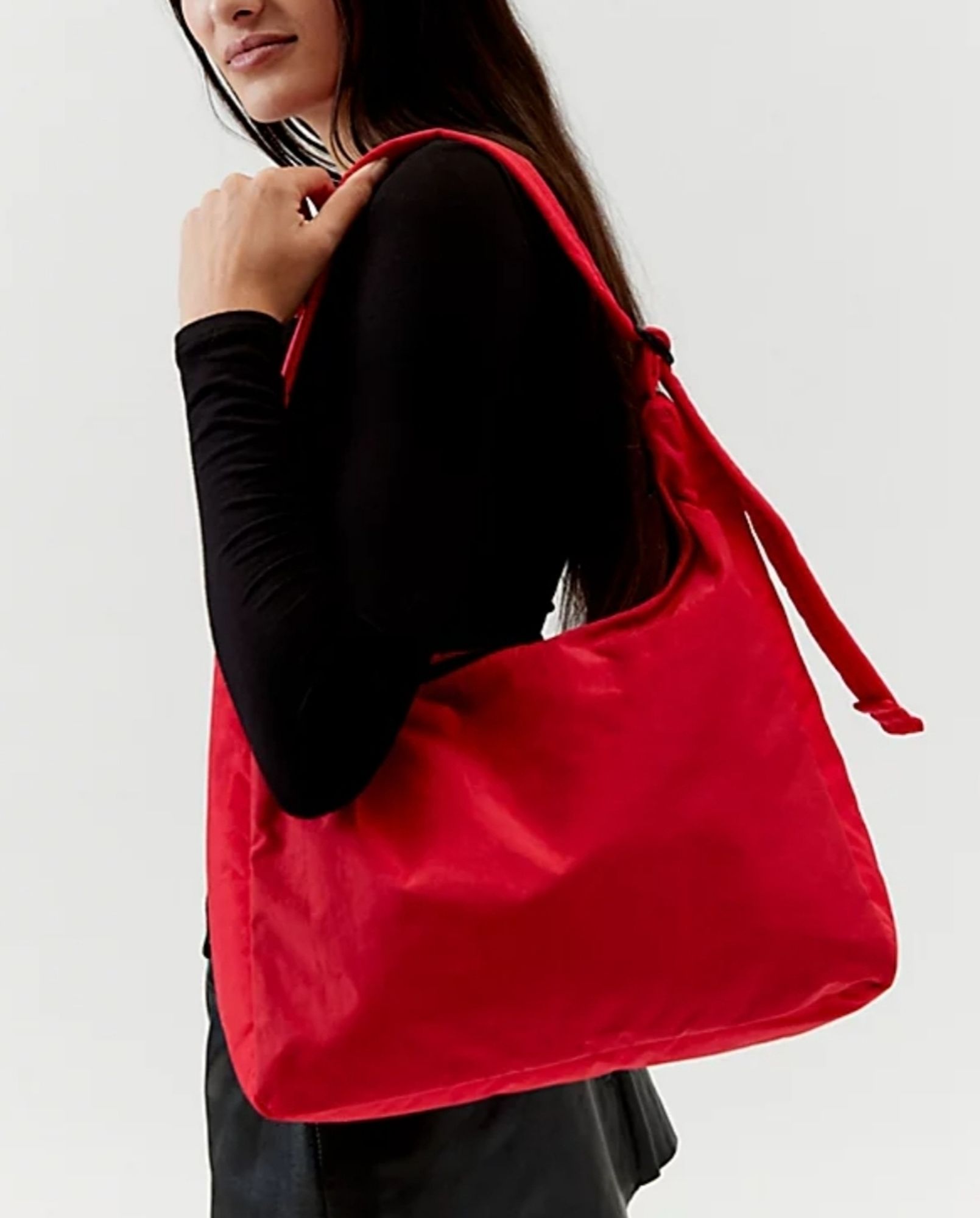 A big red handbag