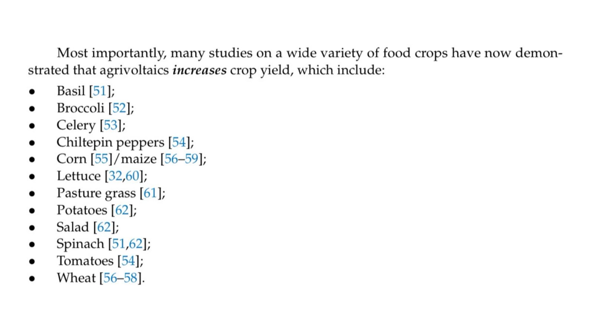 Increase crop yield studies via https://doi.org/10.3390/su15043228