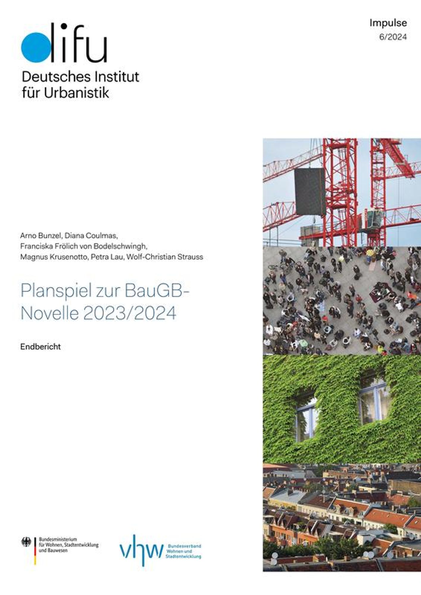 Cover: Planspiel zur BauGB-Novelle 2023/2024 - Copyright 