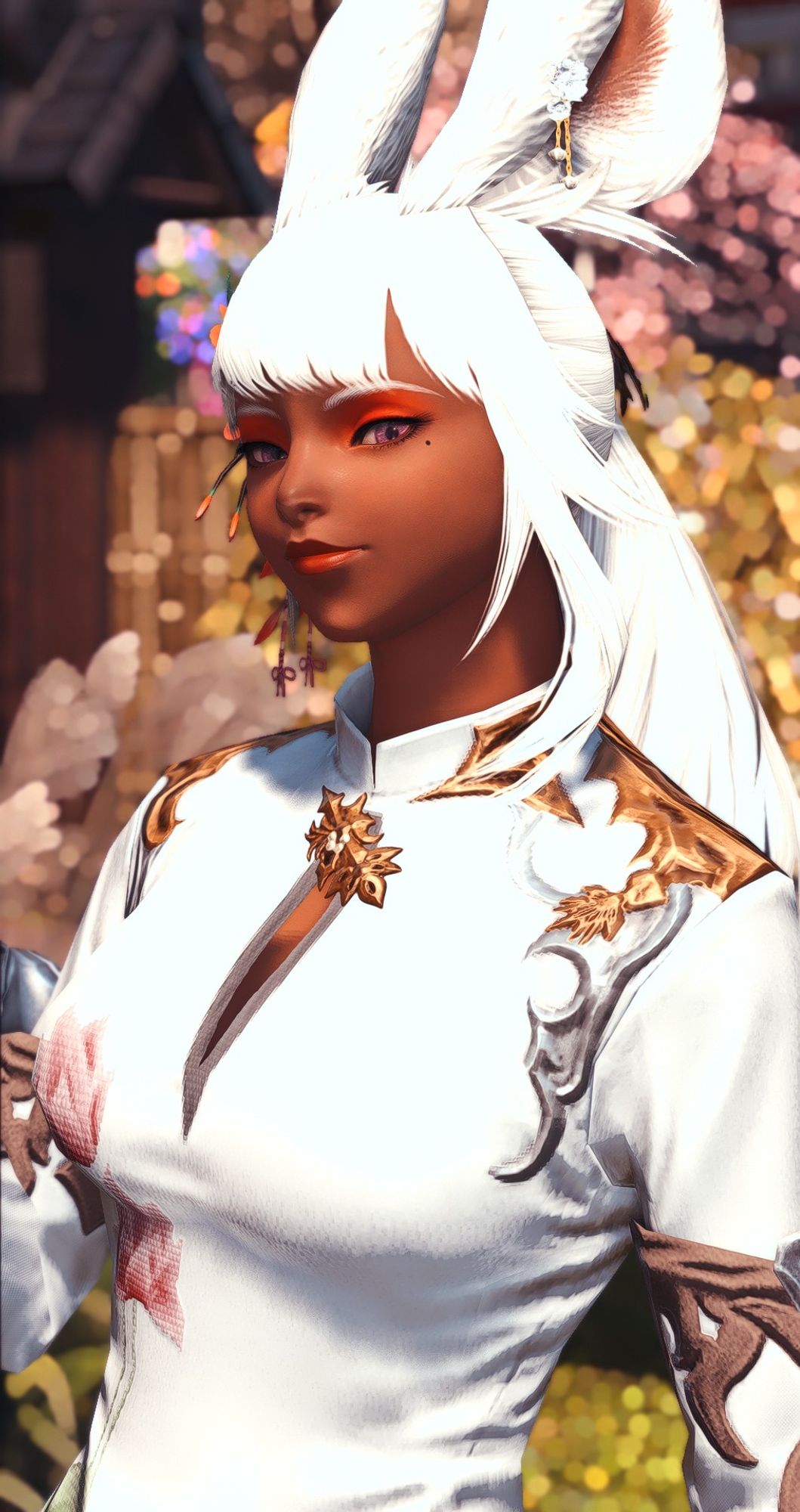 photo of Luna, a viera, in FFXIV