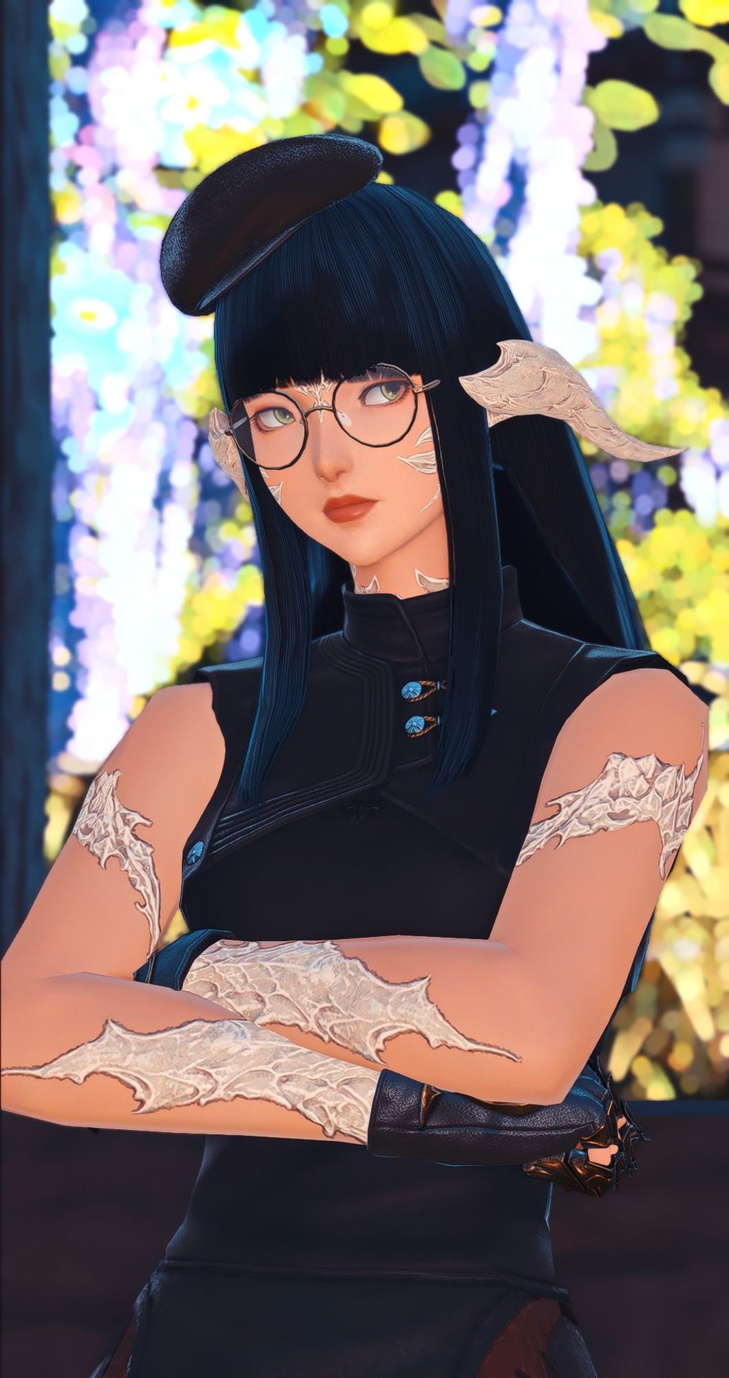 photo of Pan Pizza, a Raen au ra, from FFXIV