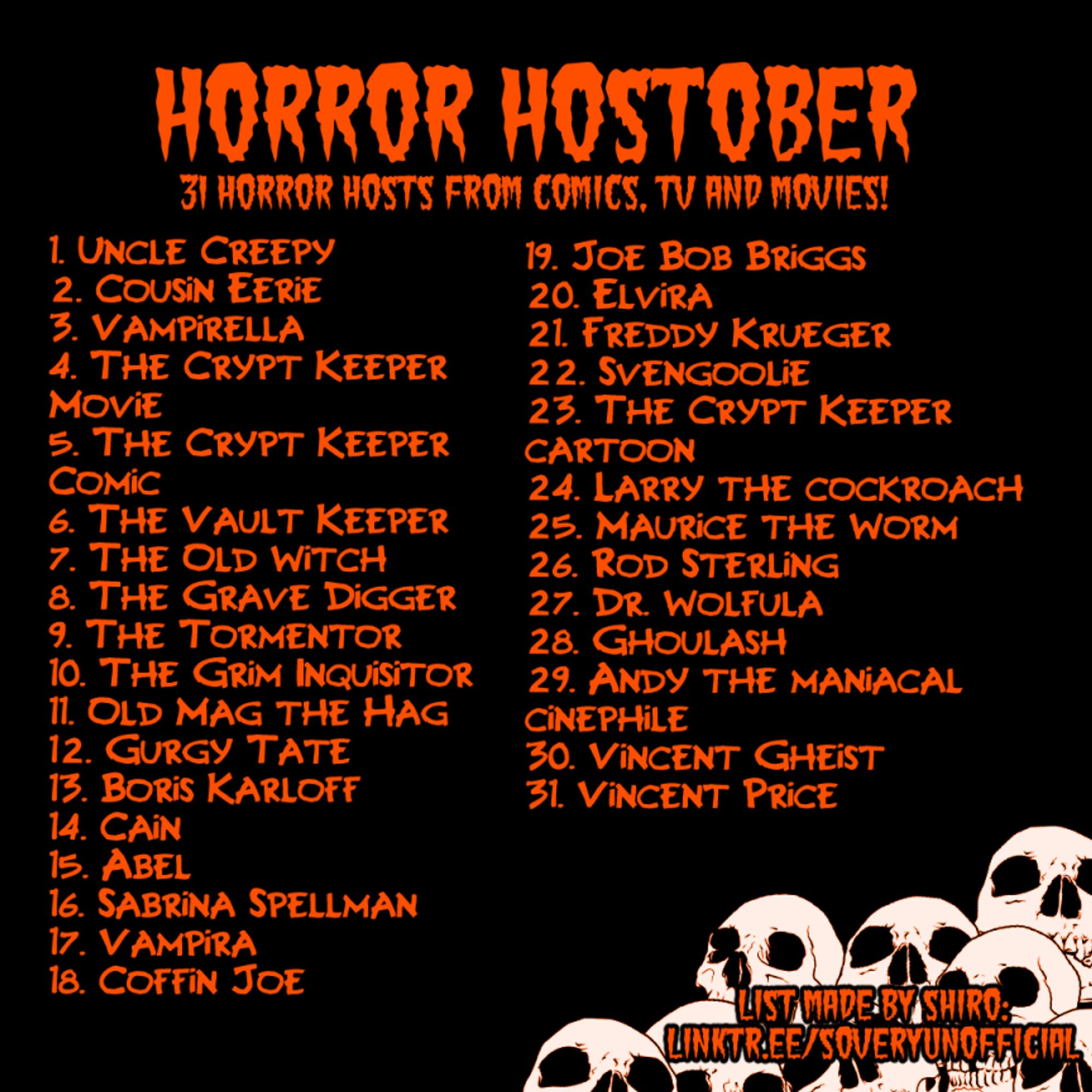 Horror Hostober Day 4 : The Crypt Keeper 1