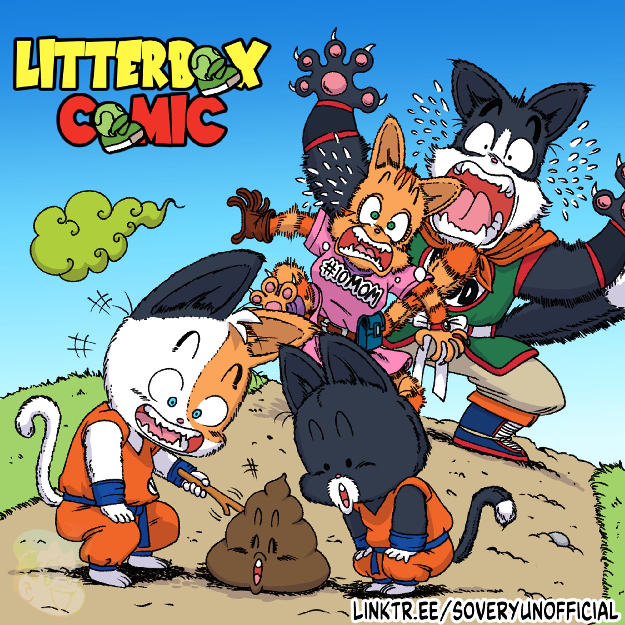 Litterbox Comic DragonBall