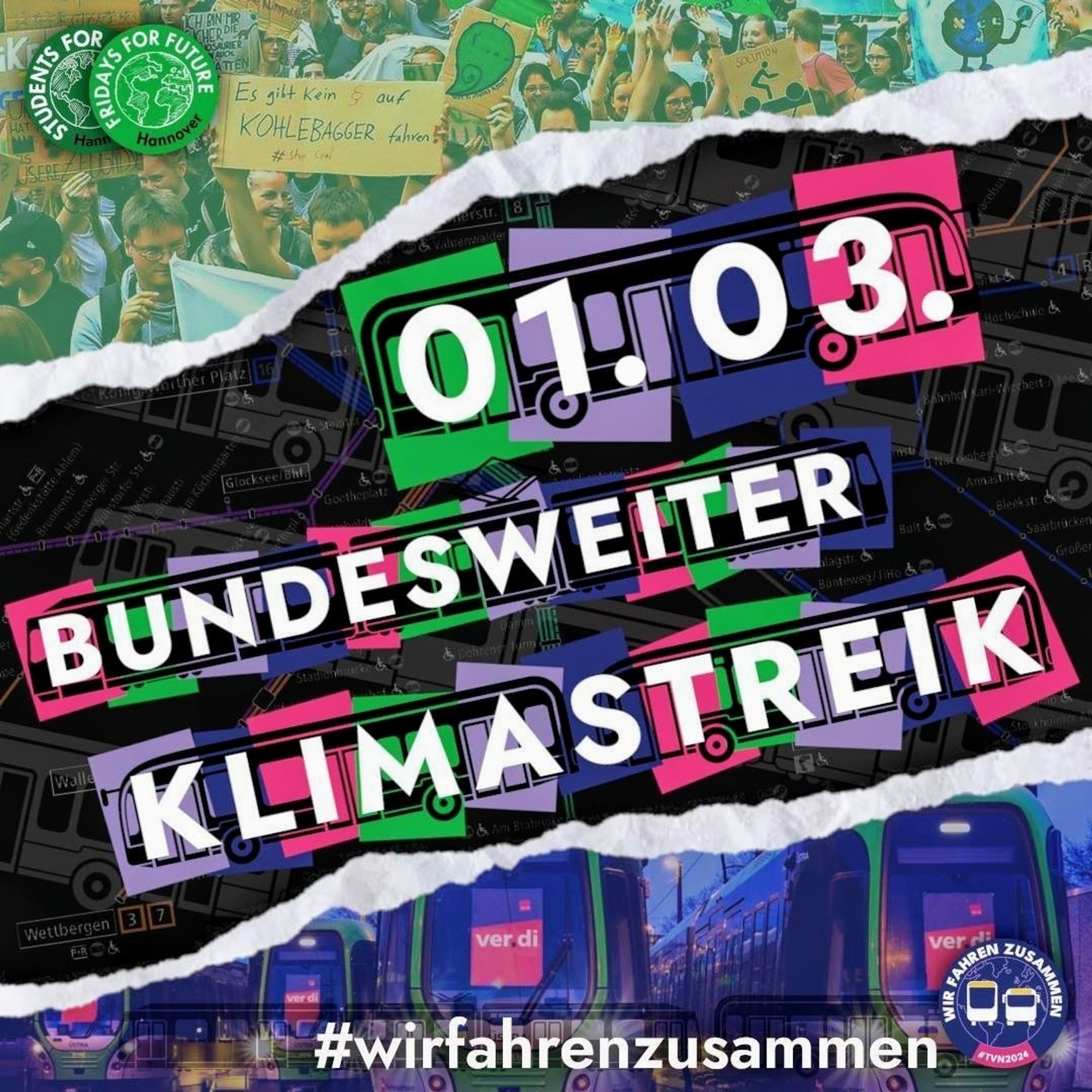 01.03. Bundesweiter Klimastreik
#wirfahrenzusammen