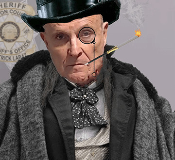 Rudy Giuliani as The Penguin character played Burgess Meredith on the old "Batman" TV show