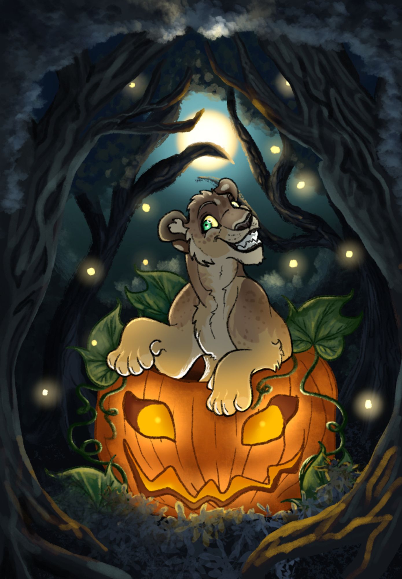  Jack o' Lantern Cub - Uzuri (Example) 