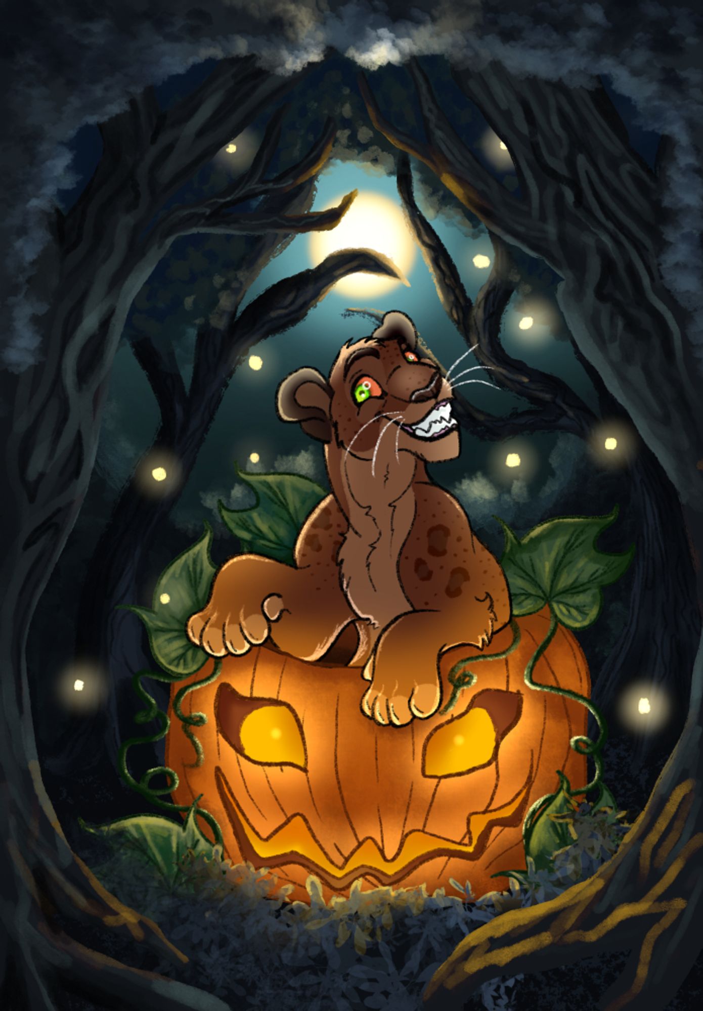 Jack o' Lantern Cub - Jun-Seo (Comm.)