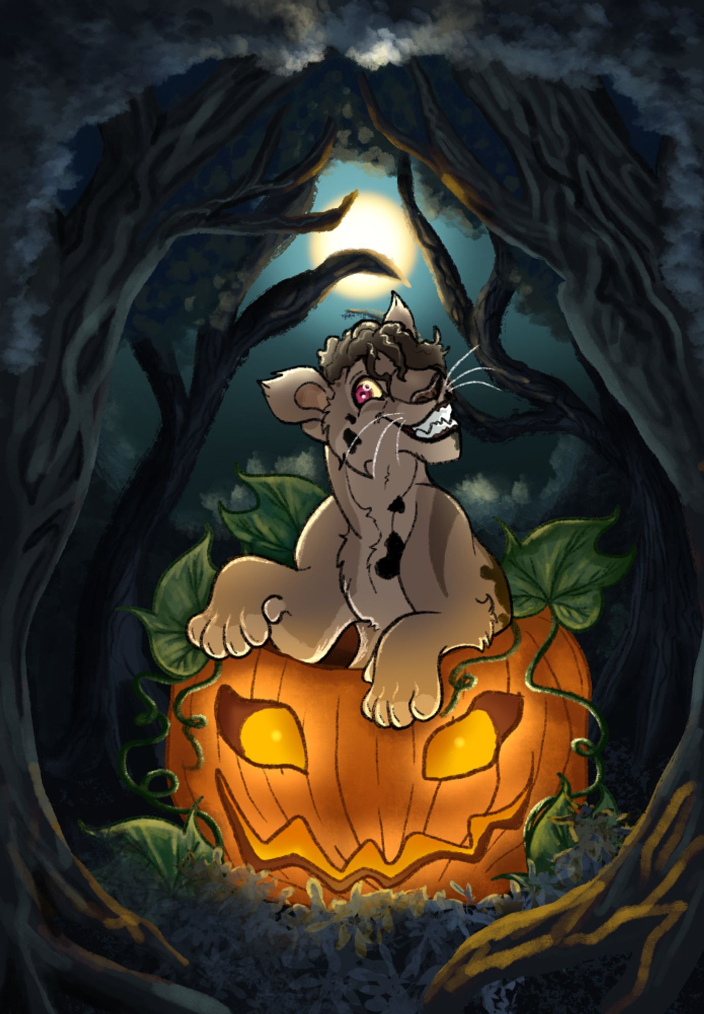  Jack o' Lantern Cub - Smudge (Example) 