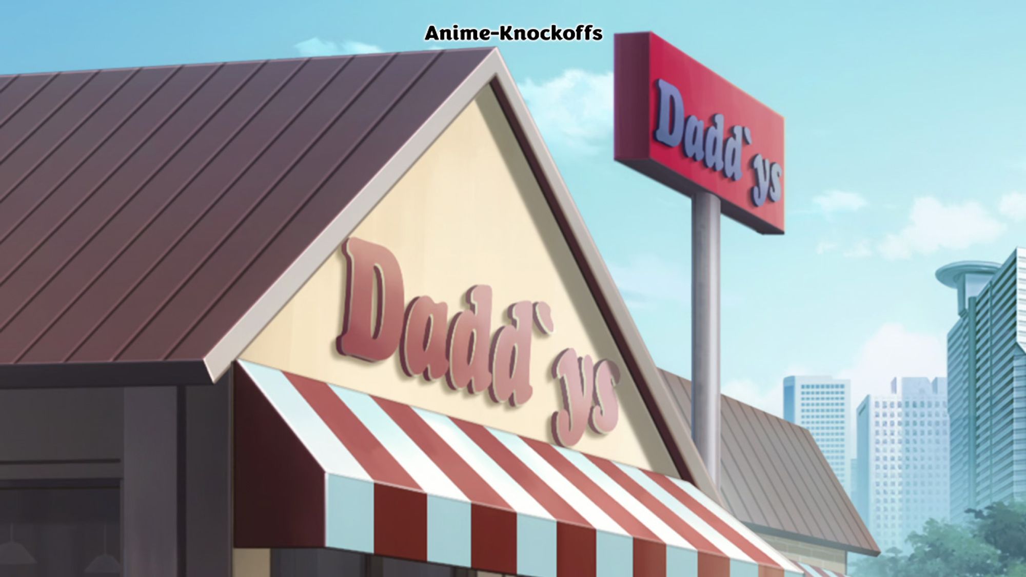 The rooftop of a Dadd`ys store