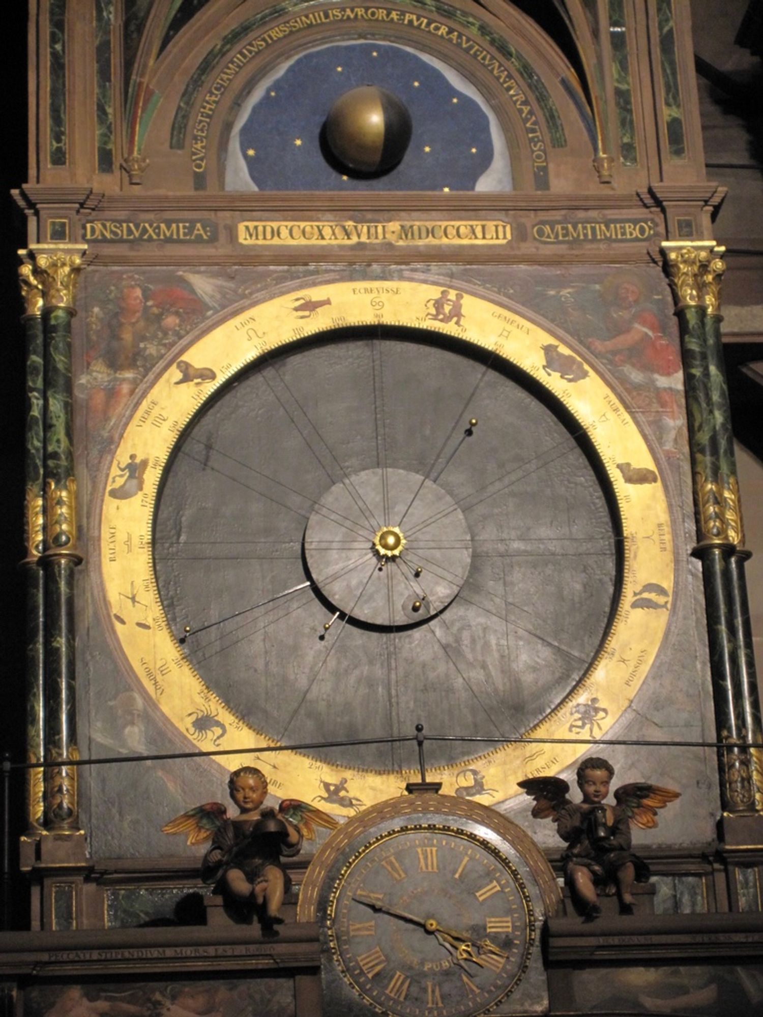 An old clock -- photo taken during one of my trips to Germany circa 2012