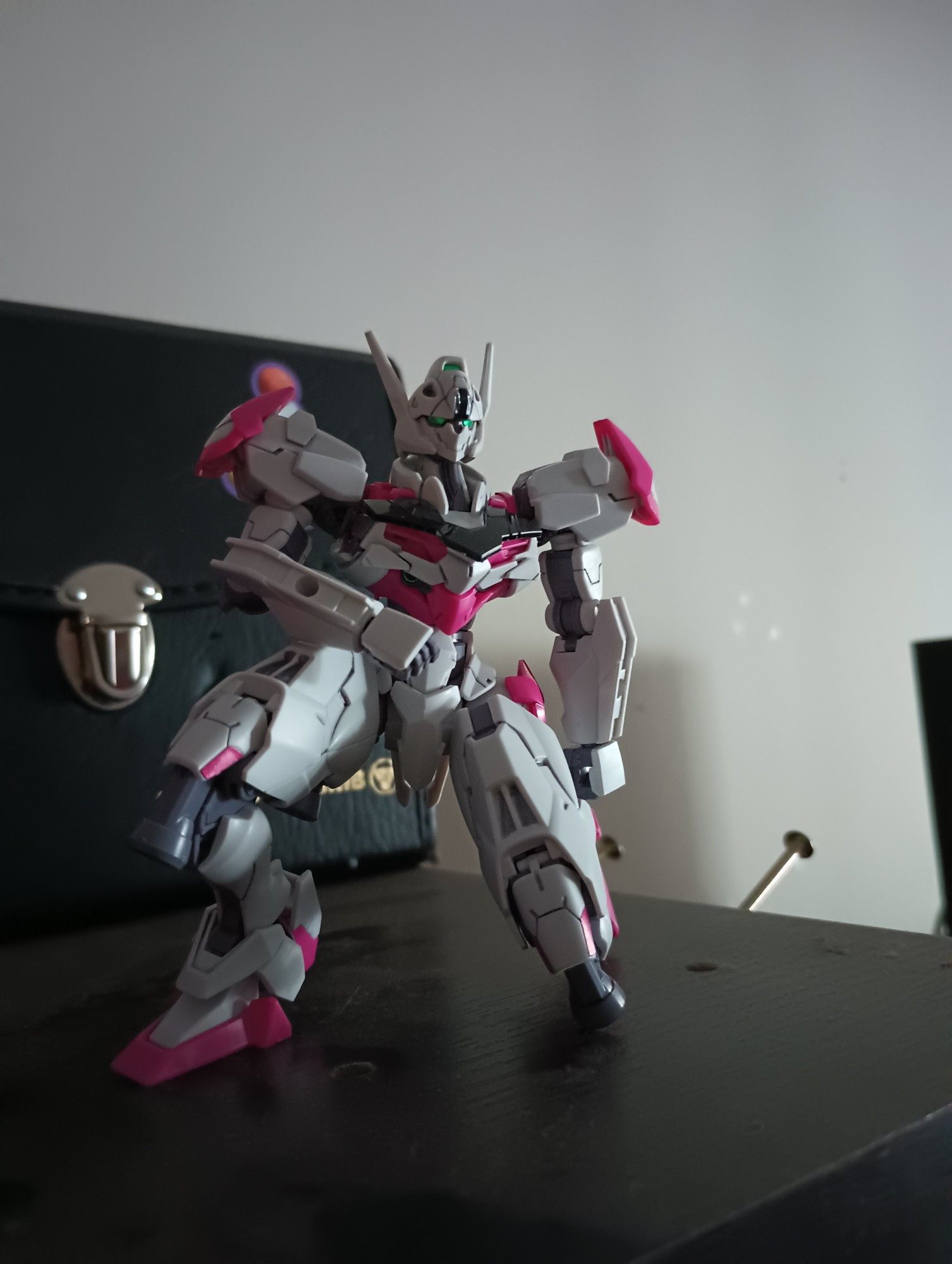 Gunpla model of Lfrith from Witch from Mercury